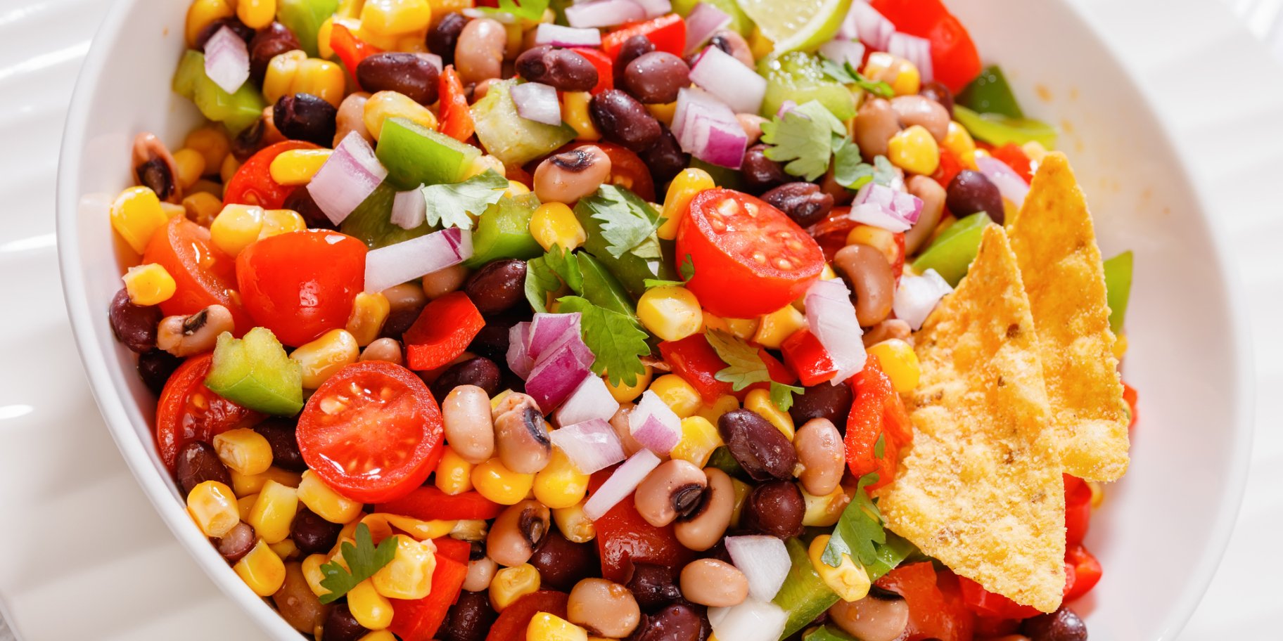 Салат з червоної квасолі