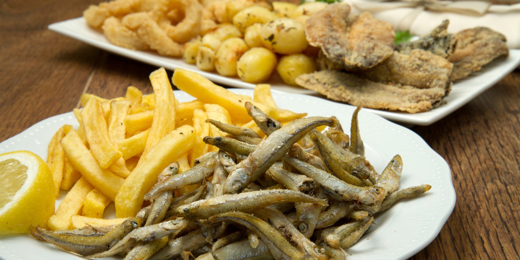 Фрітто місто, морепродукти