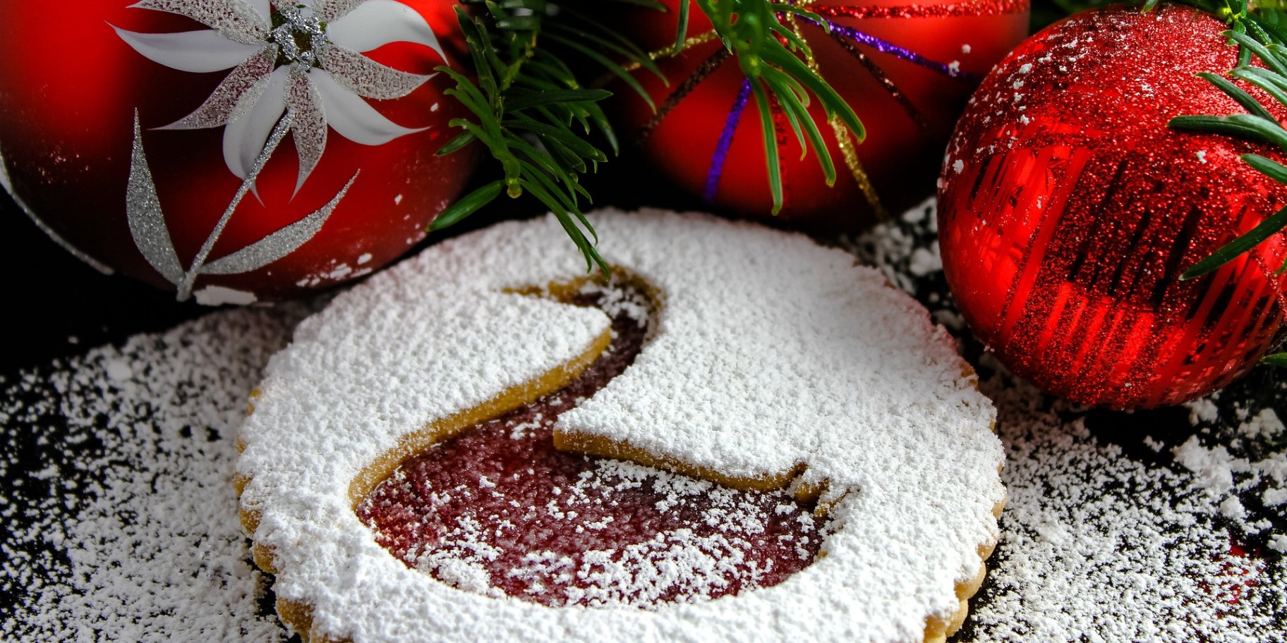 різдвяний пиріг з декором