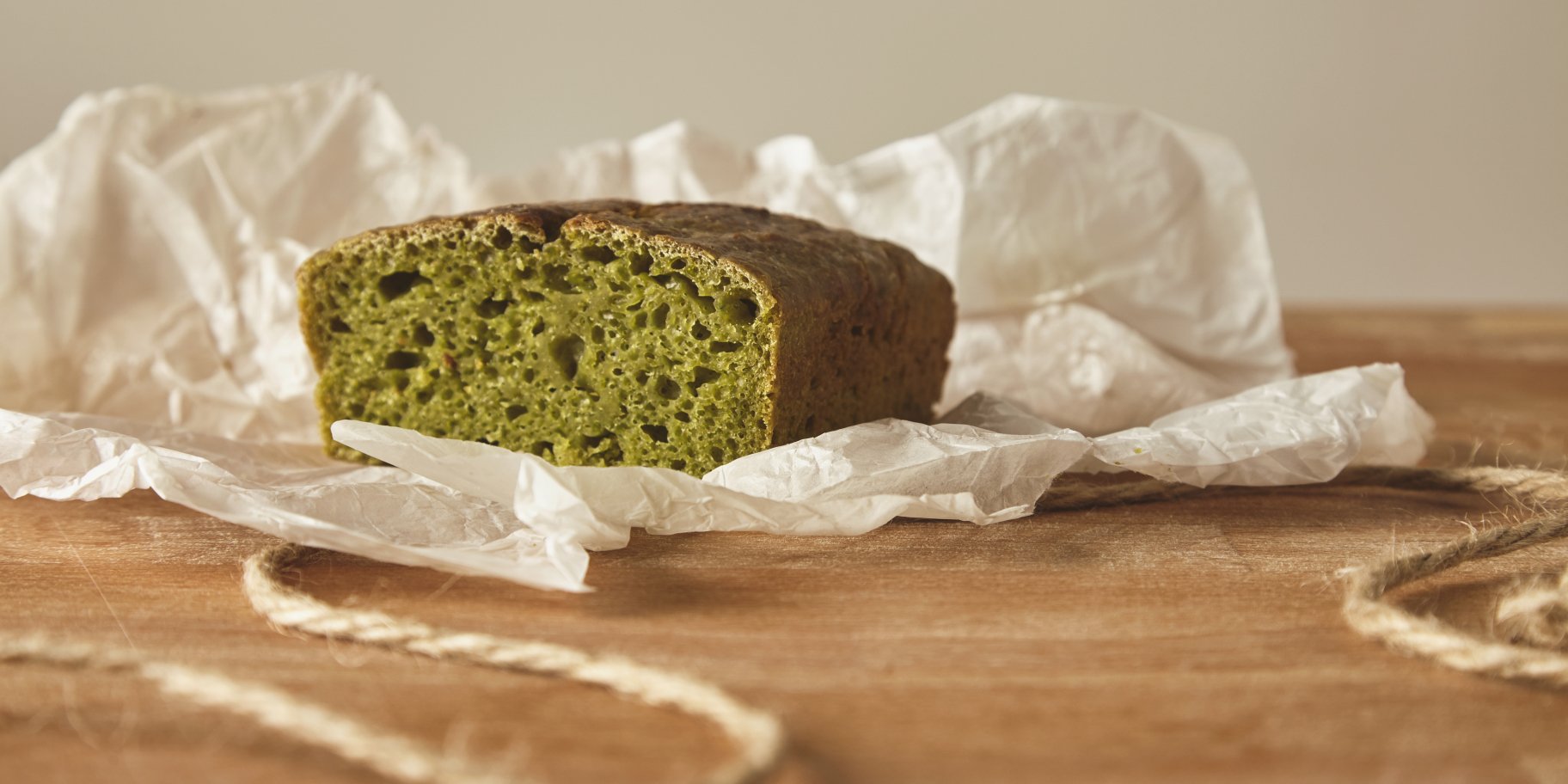 Веганський хліб із броколі без борошна