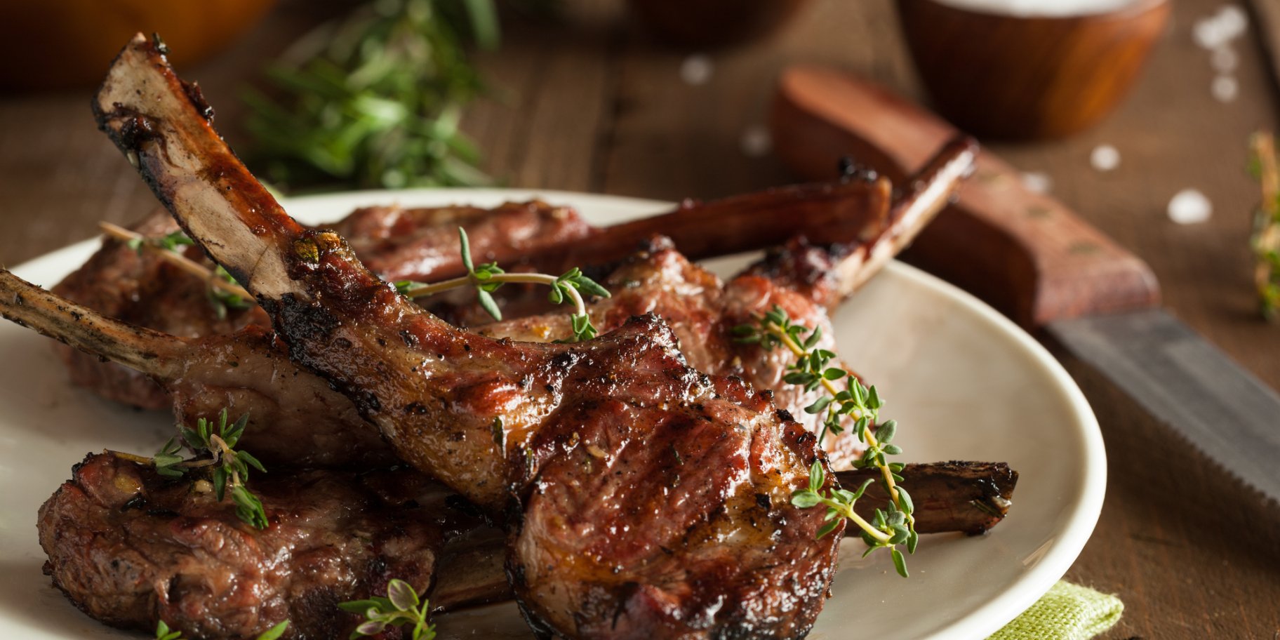 Баранячі ребра з карі