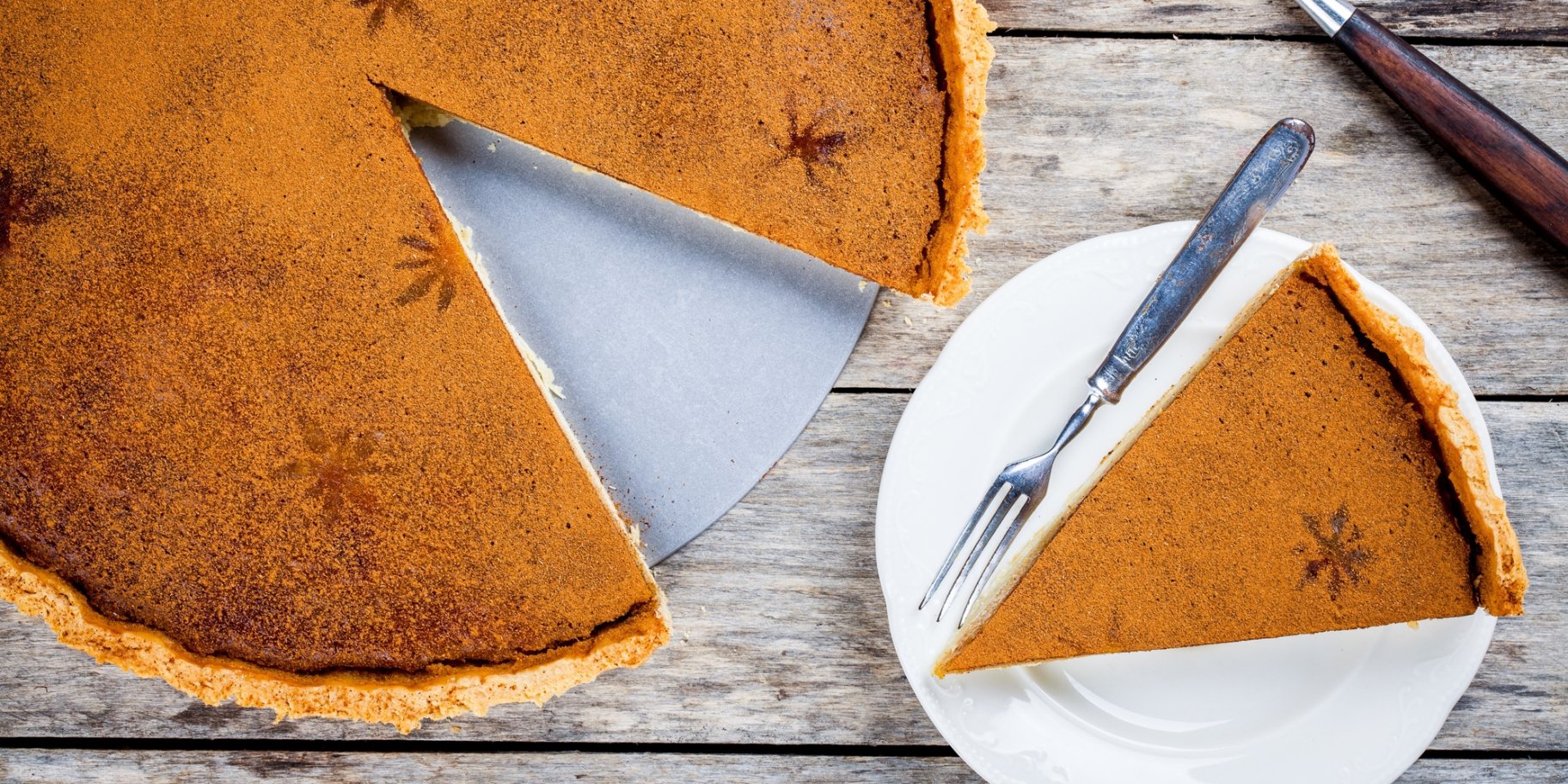 Тыквенный тарт с корицей рецепт