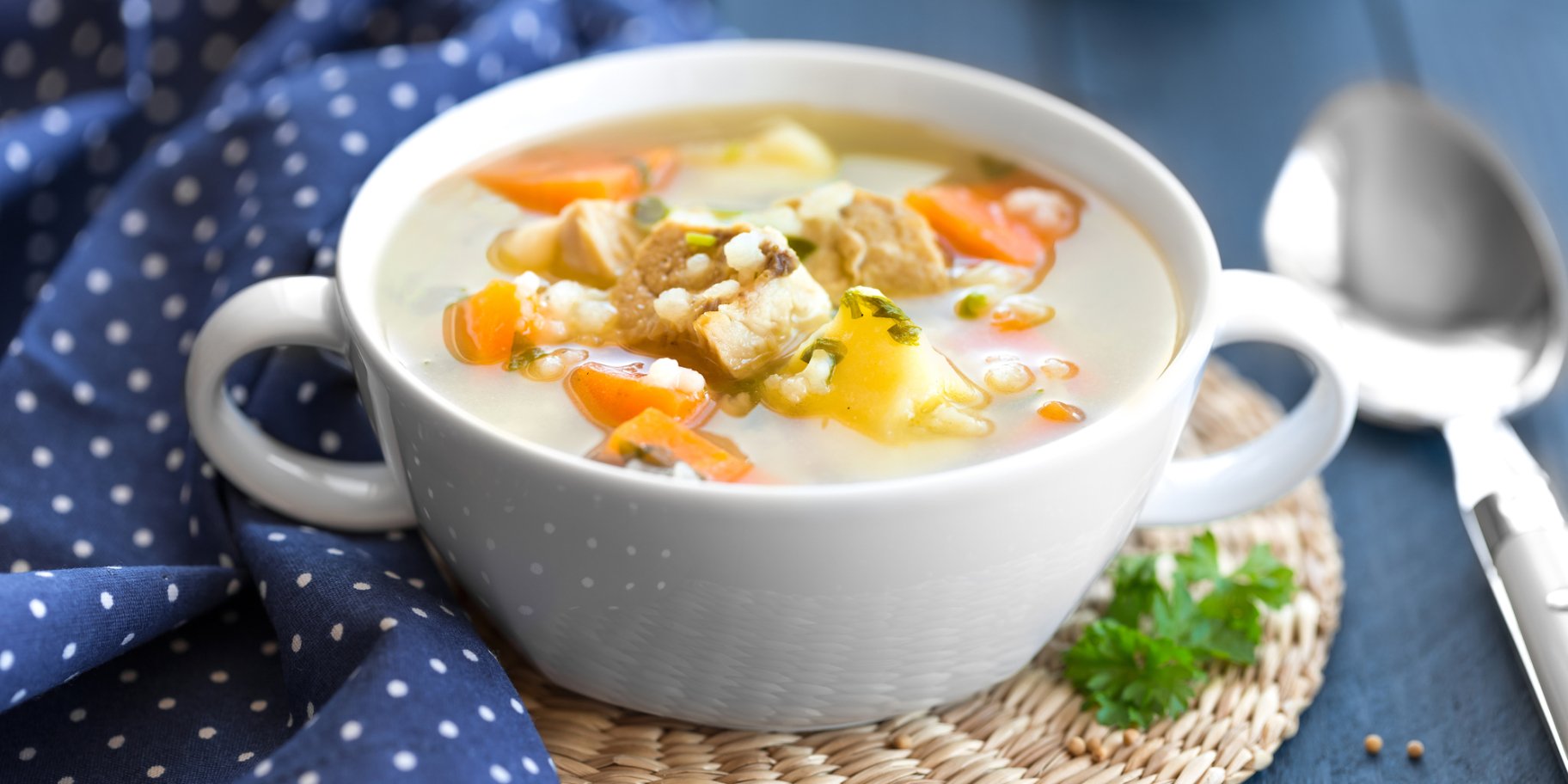 Дитячий суп з рисом