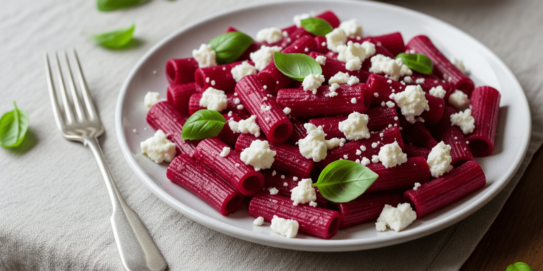 Рожева паста з фетою