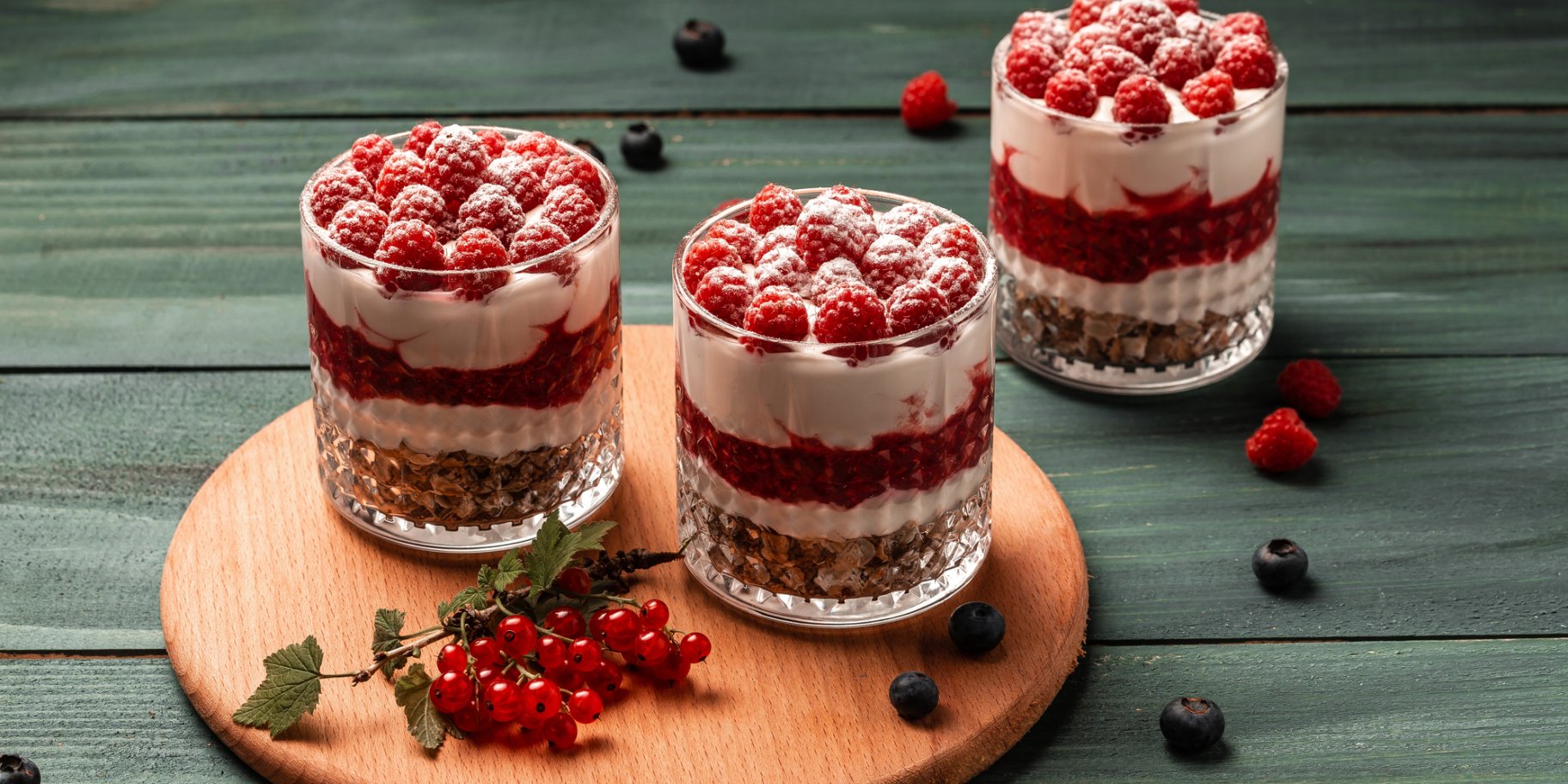 Малиновый трайфл