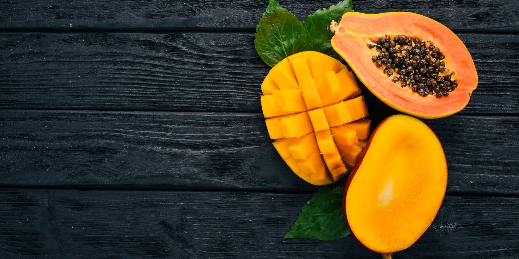 Папая і манго