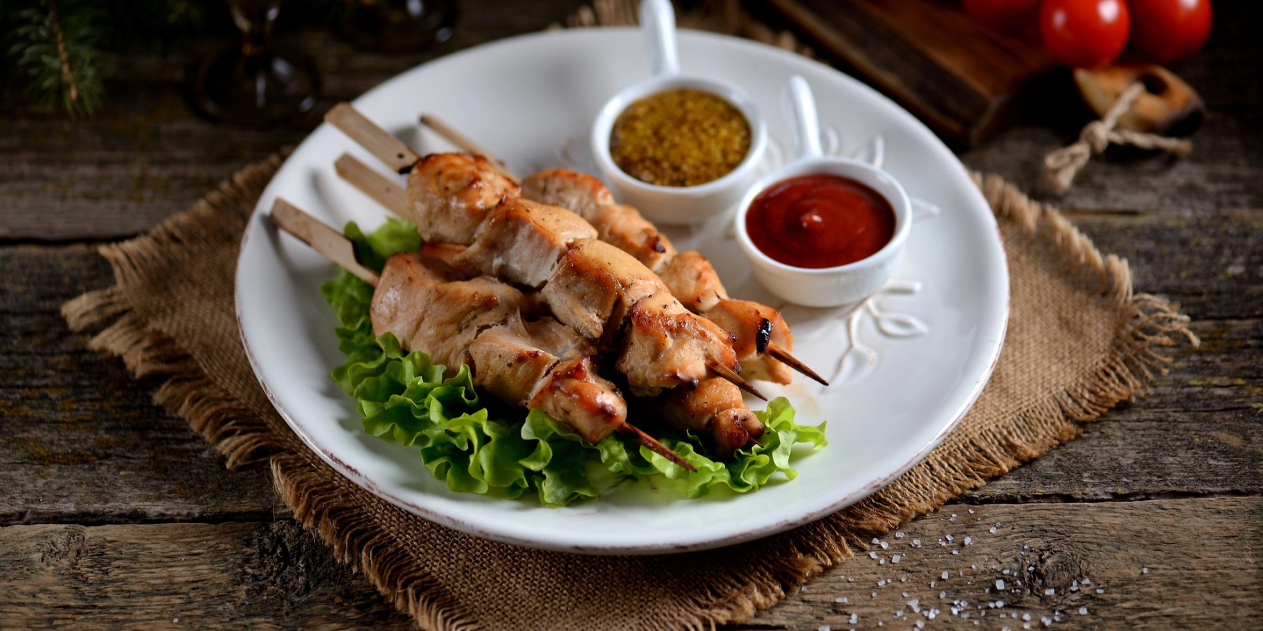 Курячий шашлик