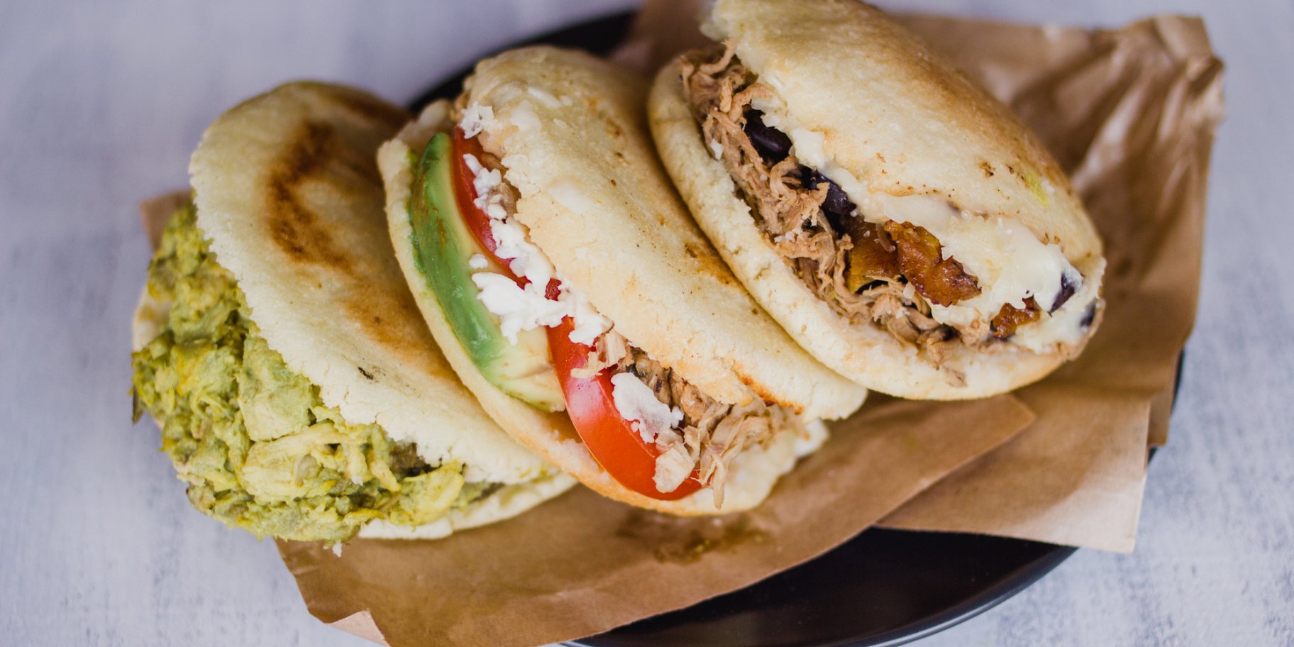 Кукурузные лепешки с наччинкой