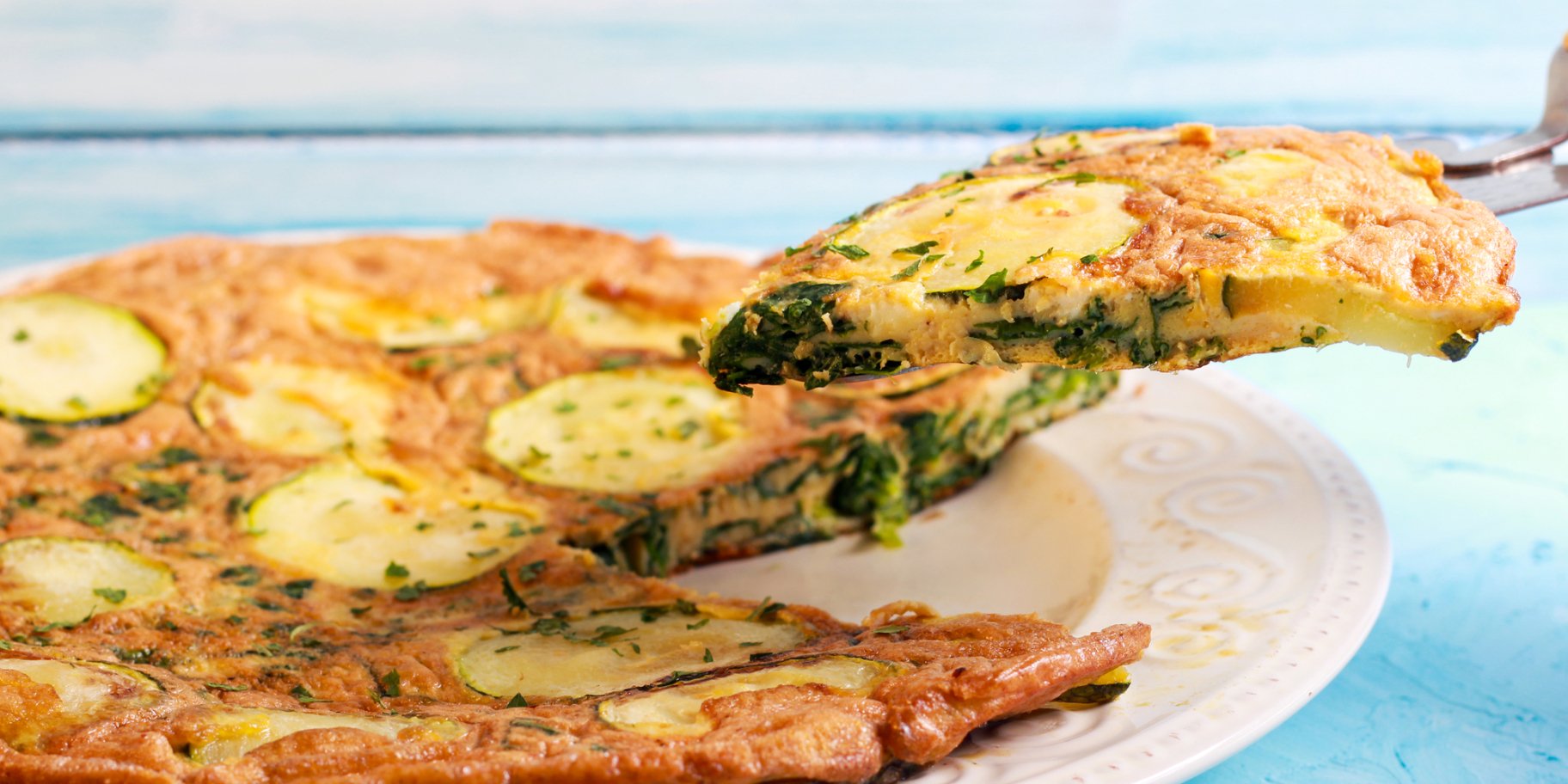 Омлет з кабачками