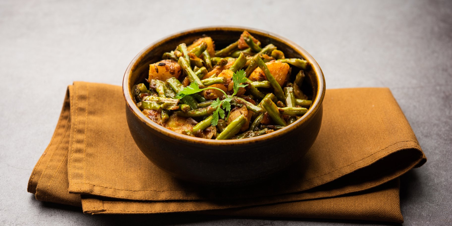 Сабджі із стручкової квасолі