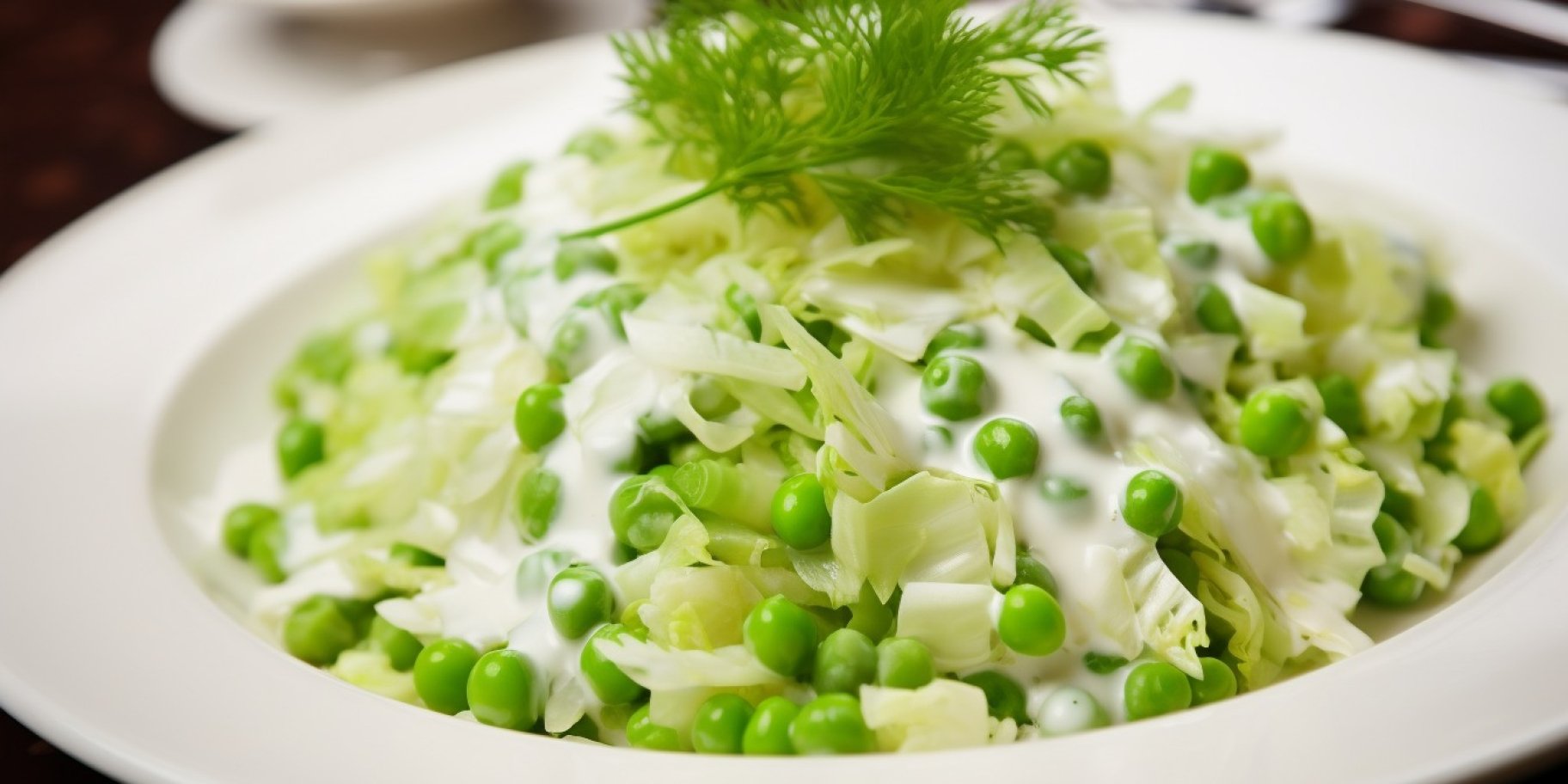 Салат "Леся" з пекінської капусти та горошку
