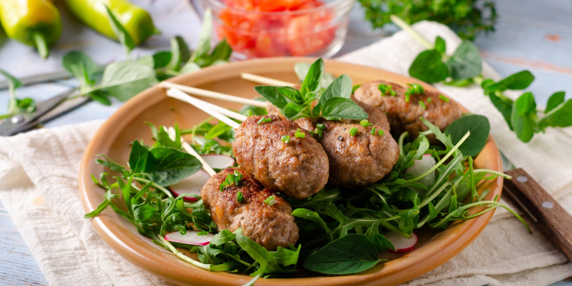 Люля-кебаб з яловичини в духовці