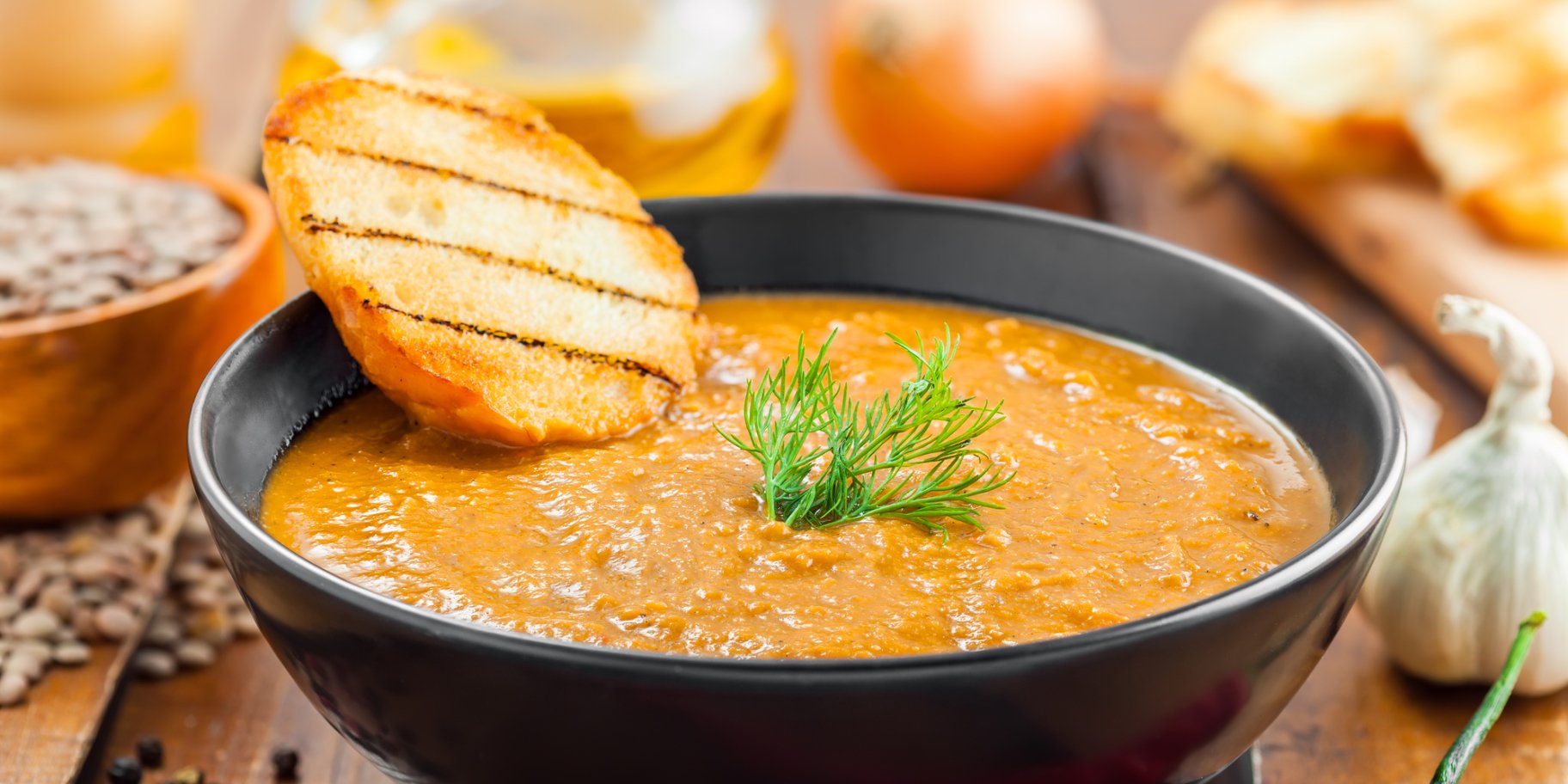 Суп з кабачкової ікри