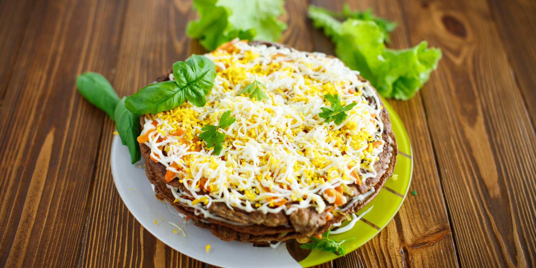 Печеночный торт