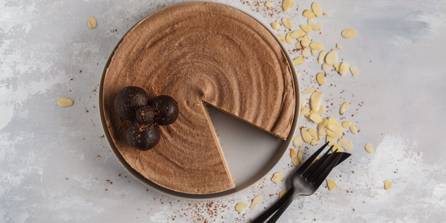 Веганський пиріг з тофу і арахісовим маслом