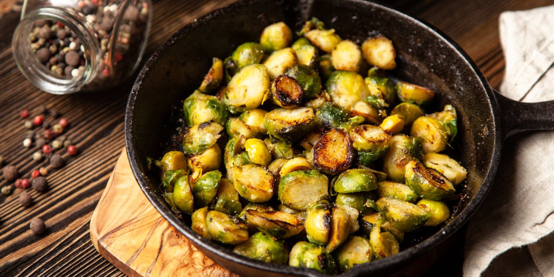 Смажена брюссельська капуста