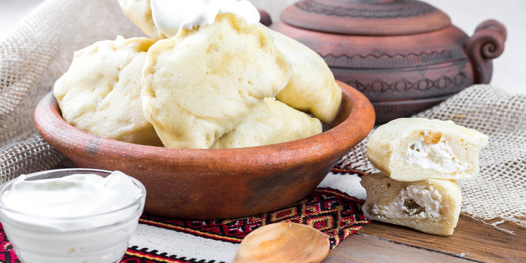 Вареники на парі