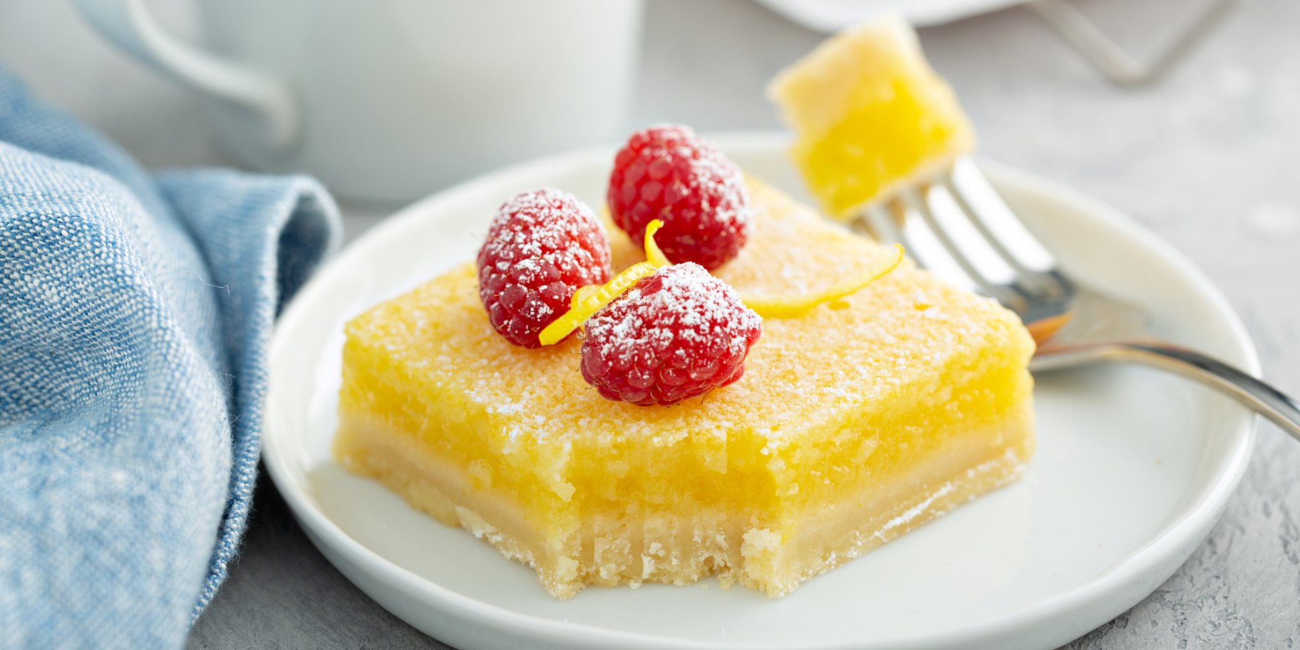 Десерт лемон-бар