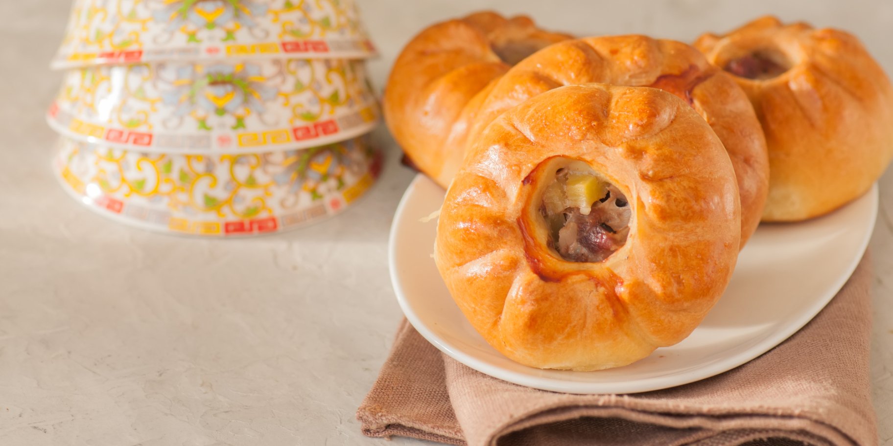 Булки с фаршем