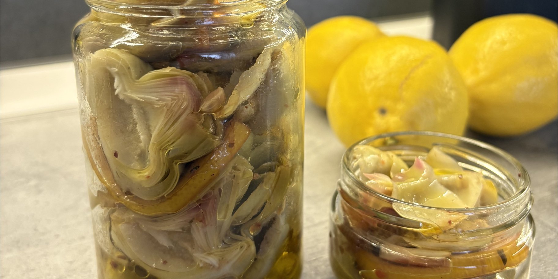 Мариновані артишоки