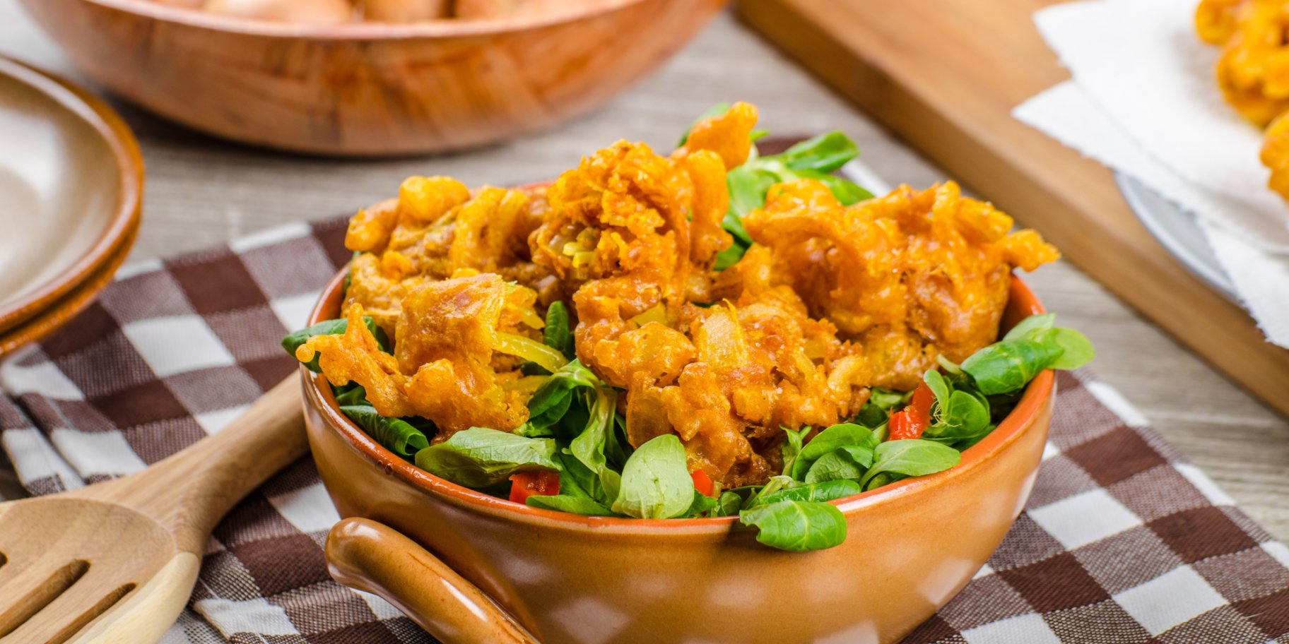 Бхаджі з цвітної капусти і спецій