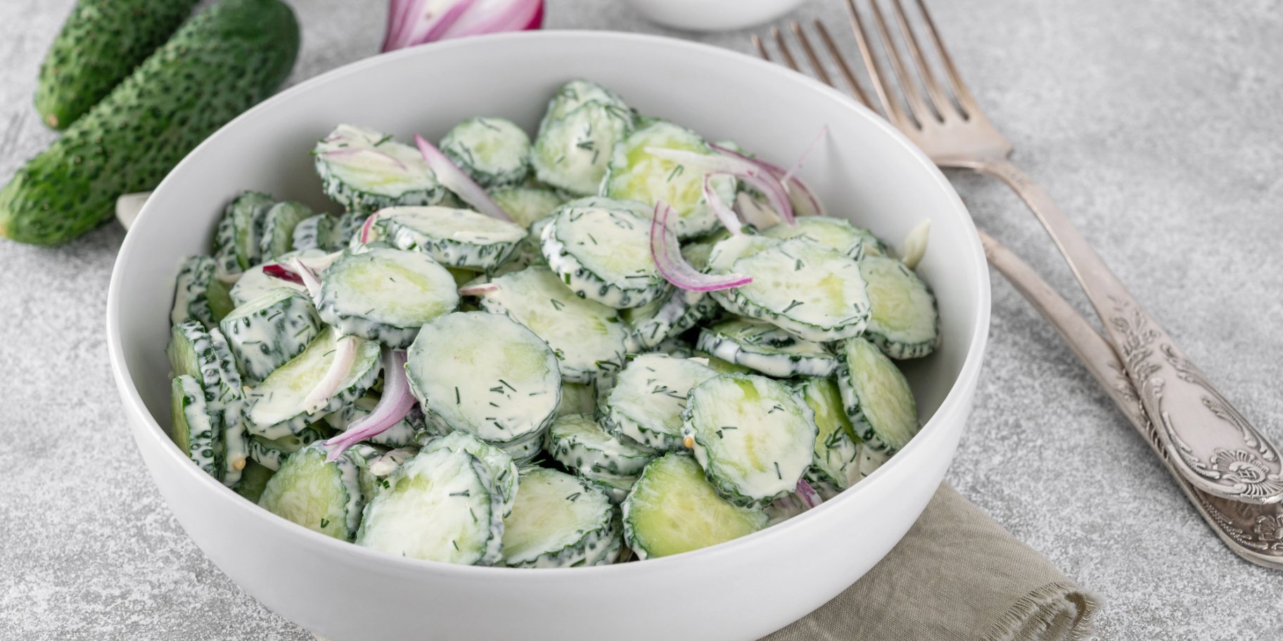 Салат з огірків по-німецьки