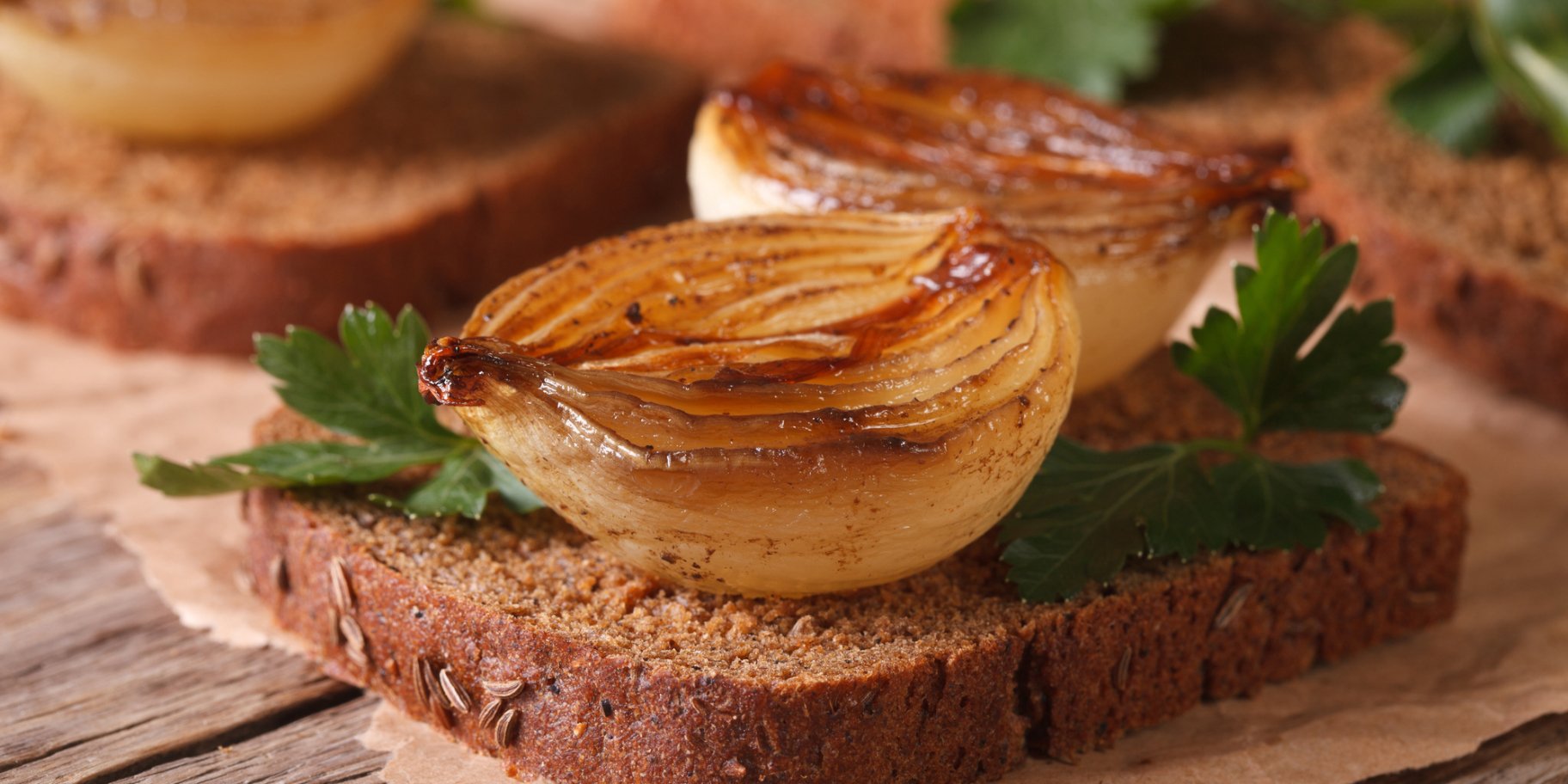 запеченный лук