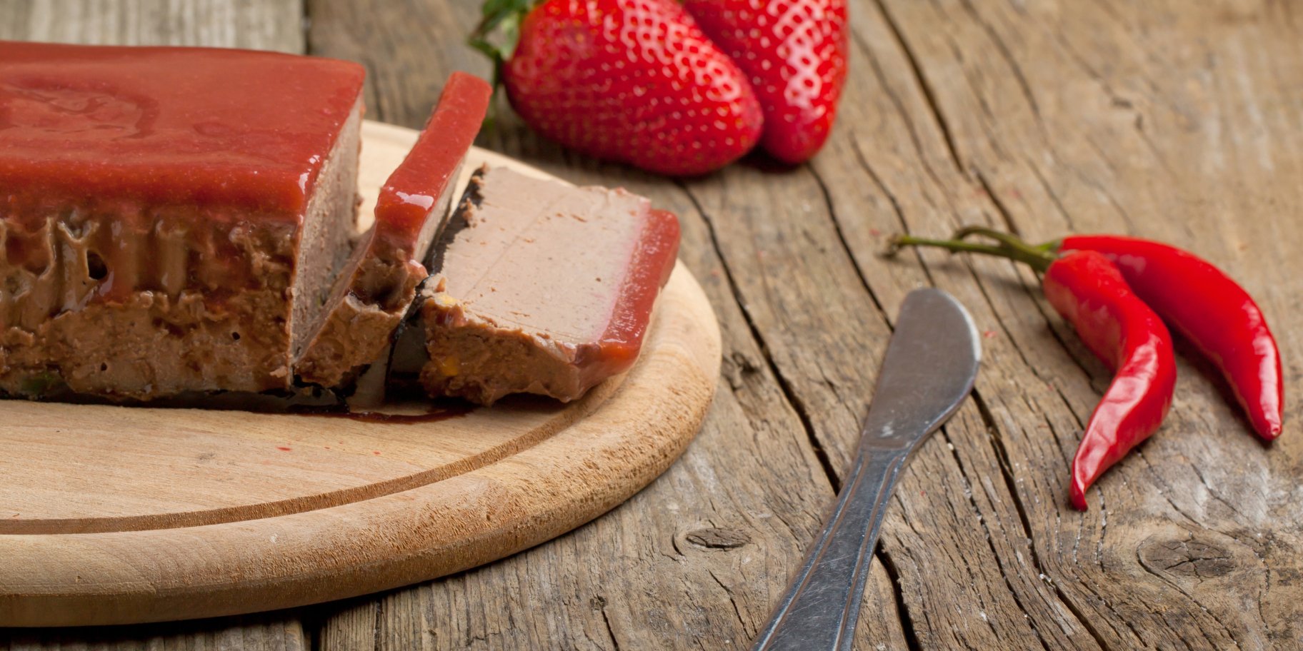 Печінковий паштет з ягідним желе