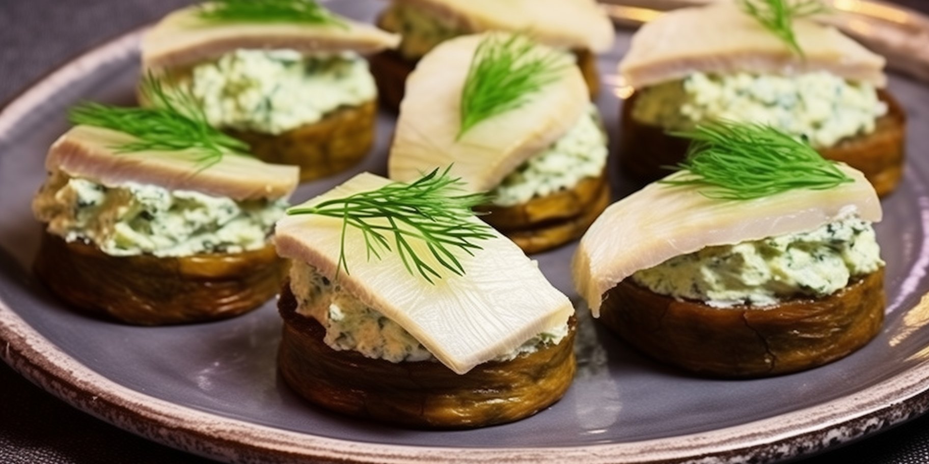 Картопляні човники з оселедцем