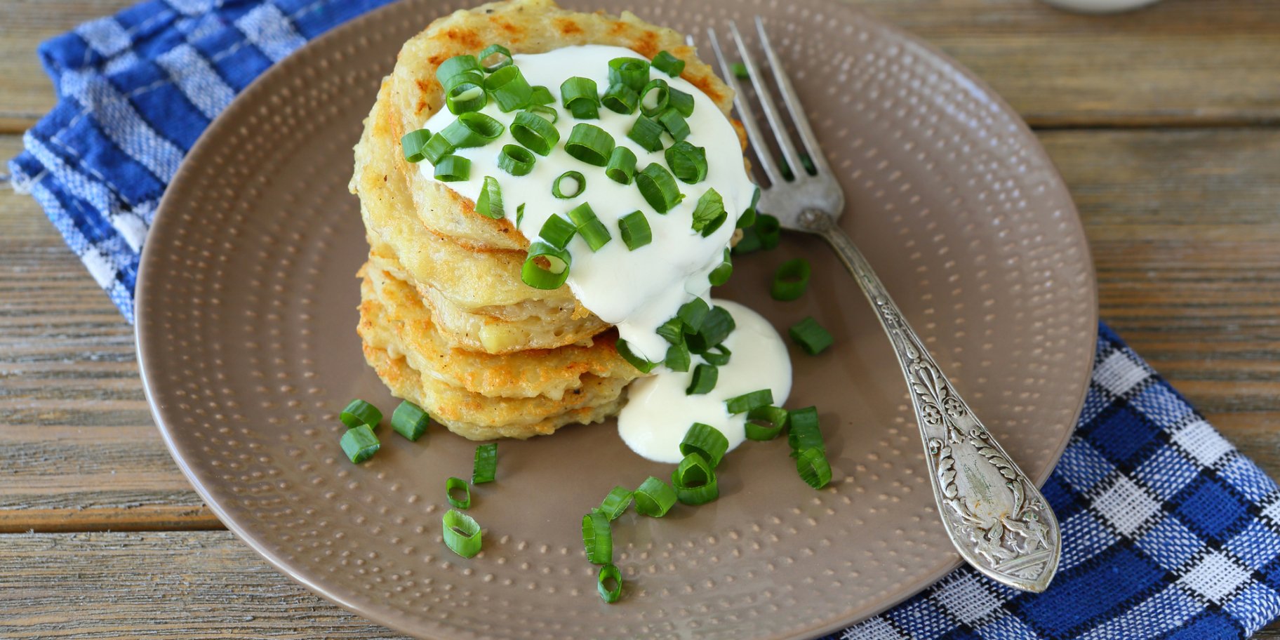 Деруны с курицей от Эктора