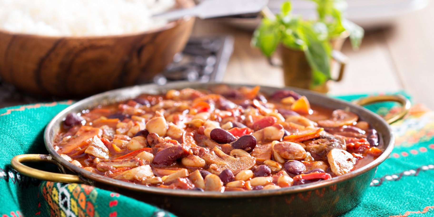 Рис з квасолею