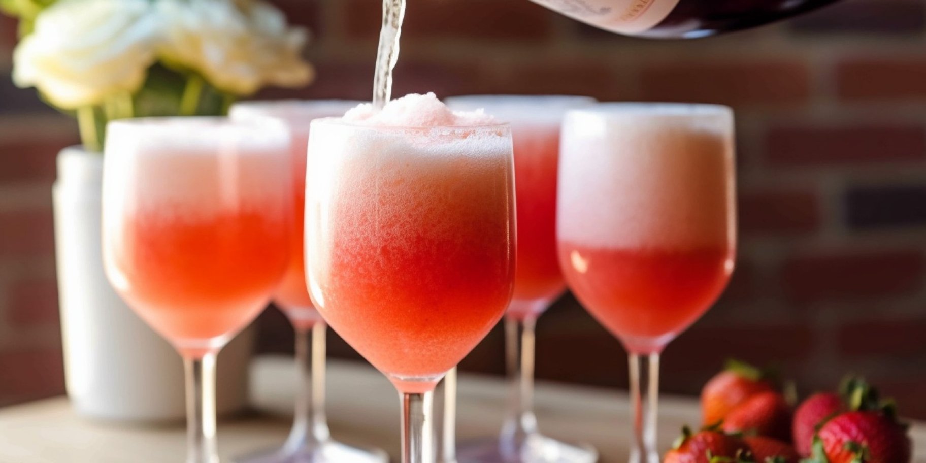 Клубничный Беллини