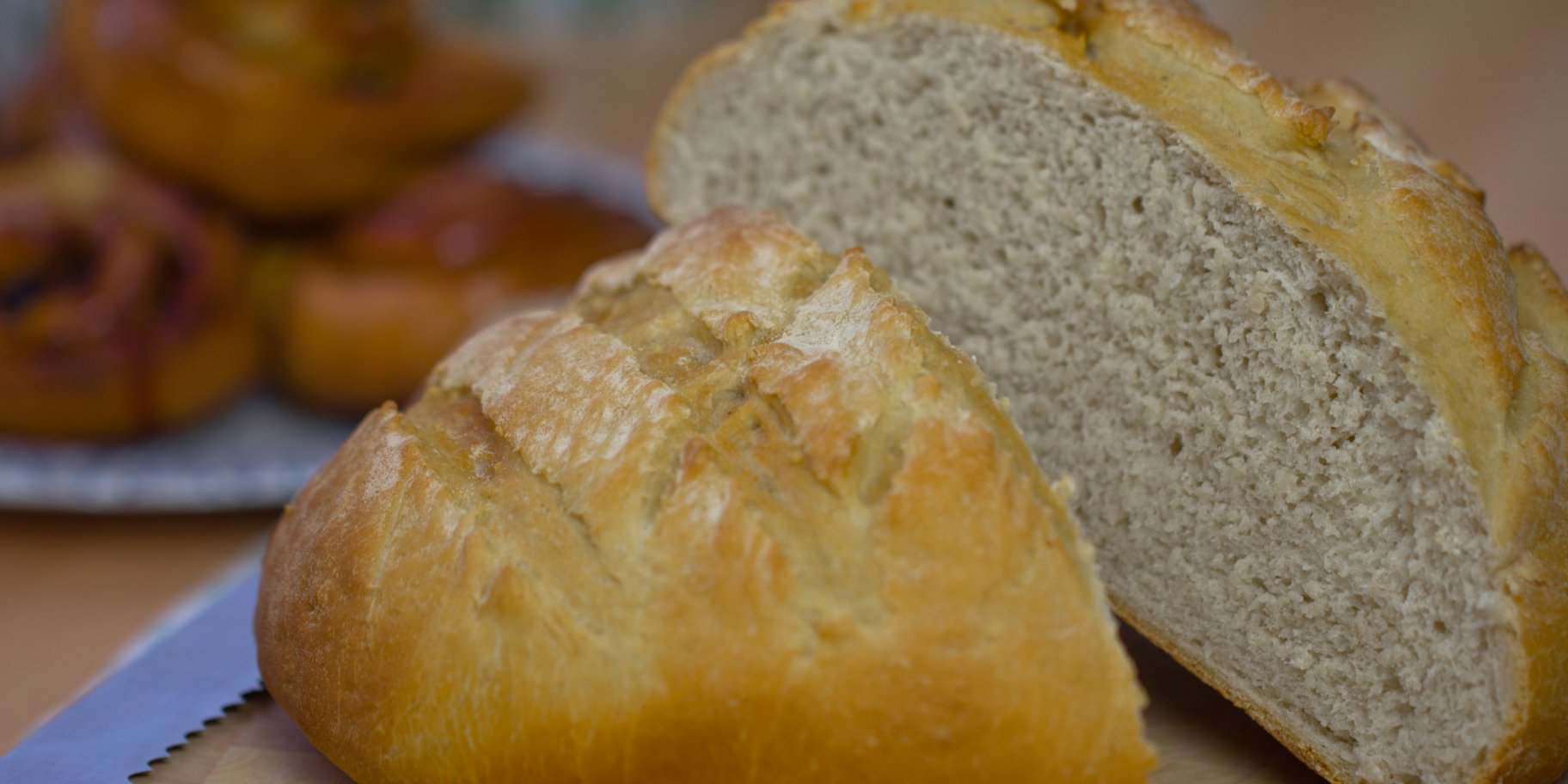 Хліб на кефірі без дріжджів