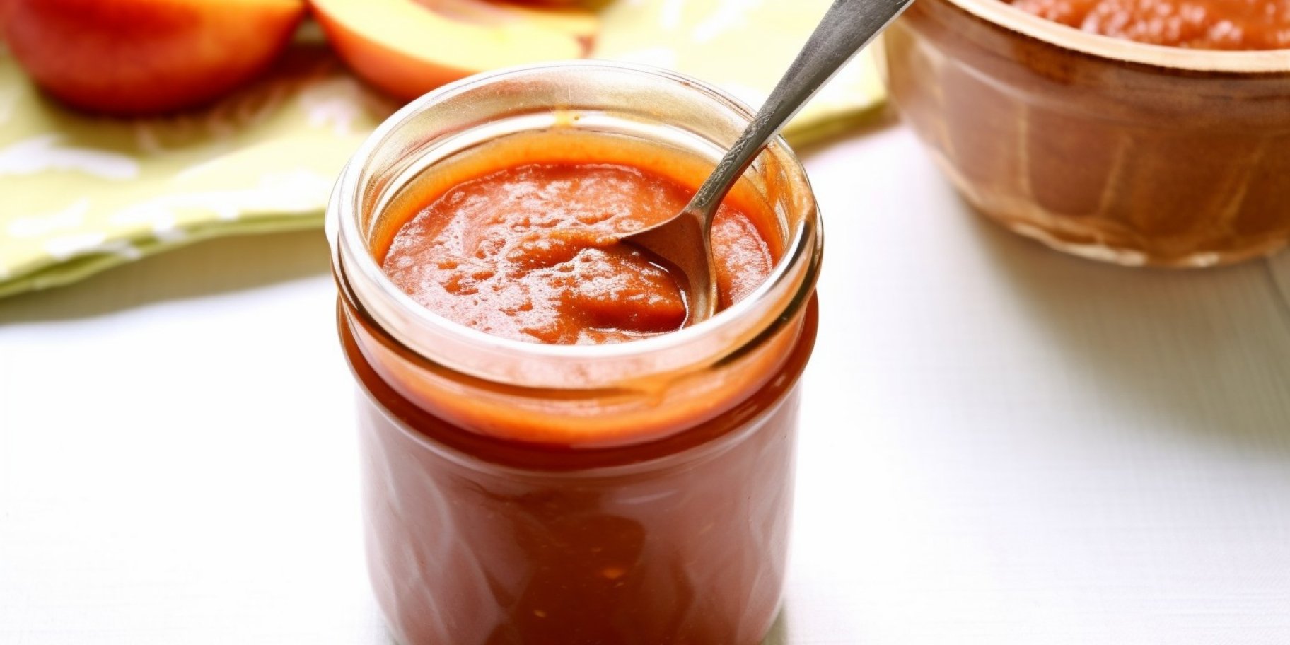Пряний соус барбекю з нектаринами до м’яса