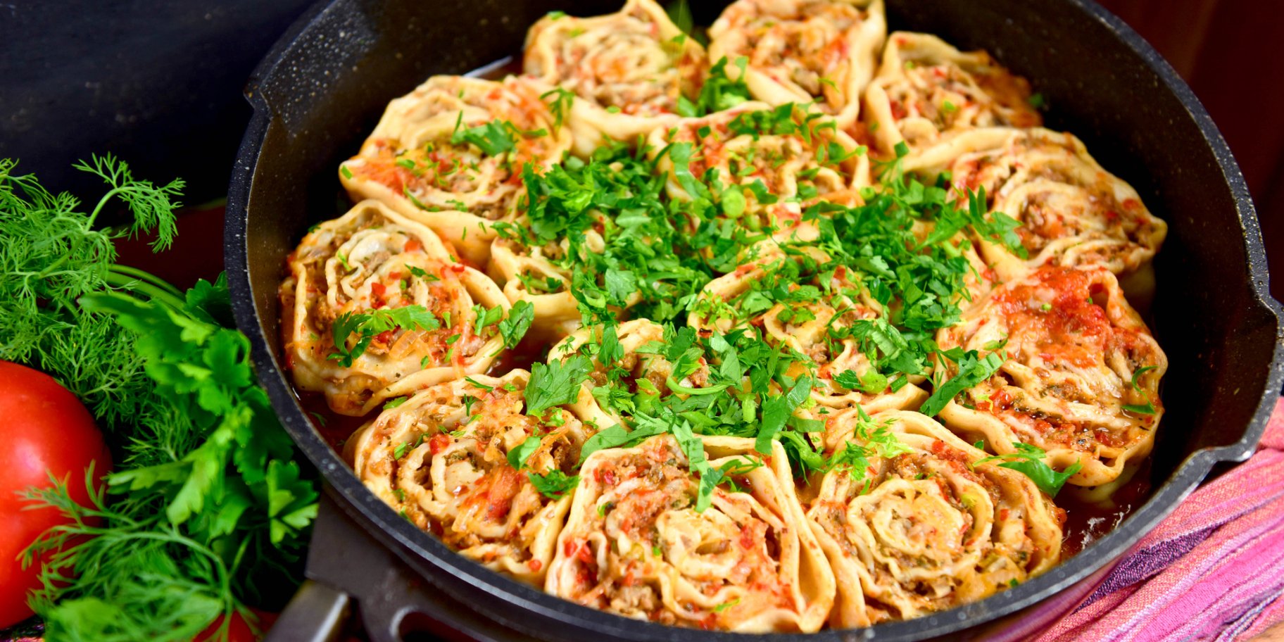 Завиванці з фаршем