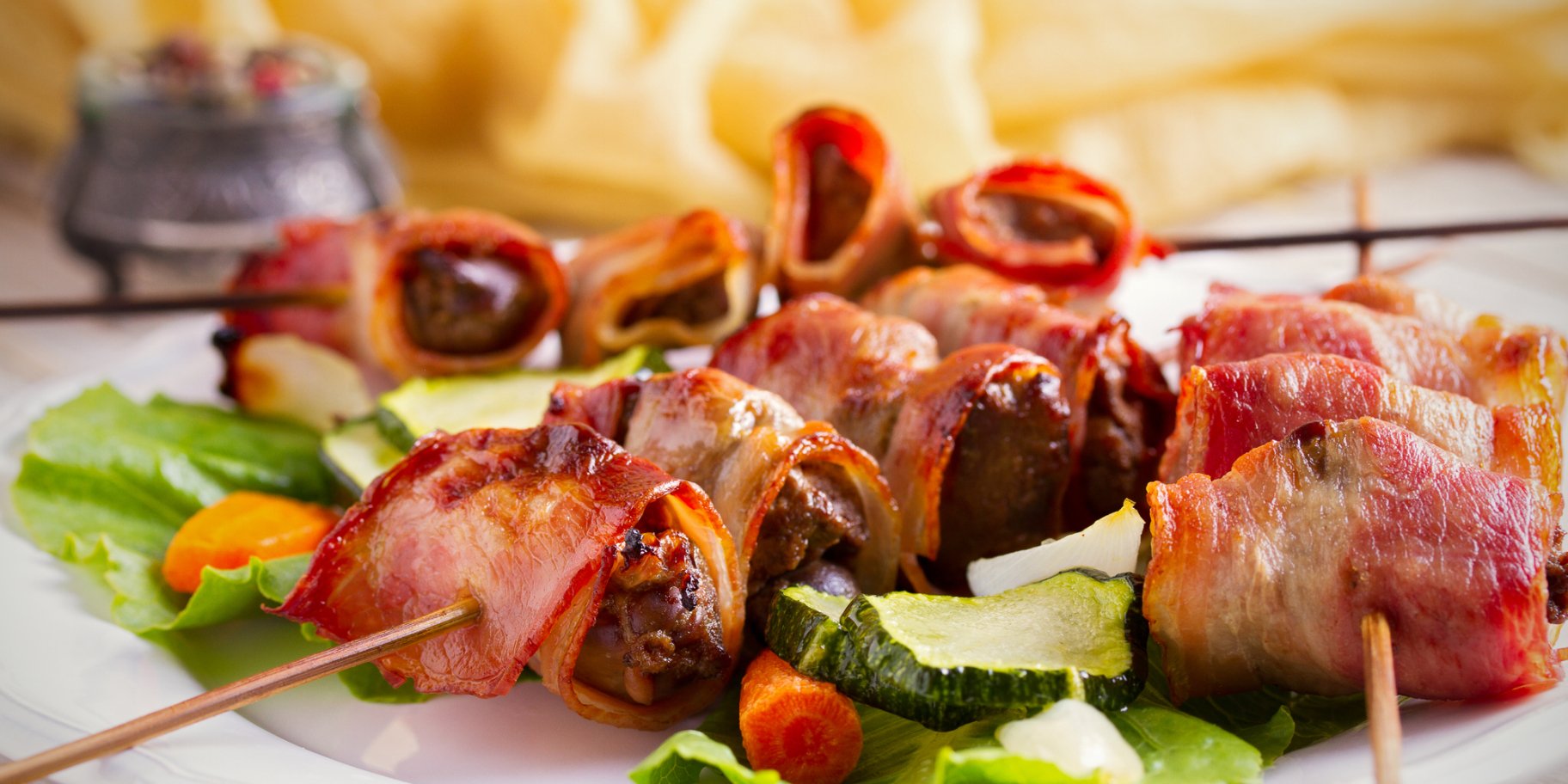 Шашлик з печінки