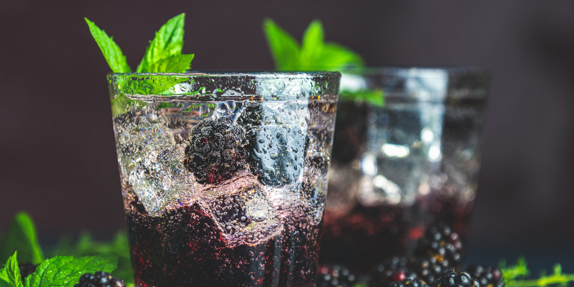 Ежевичный мохито