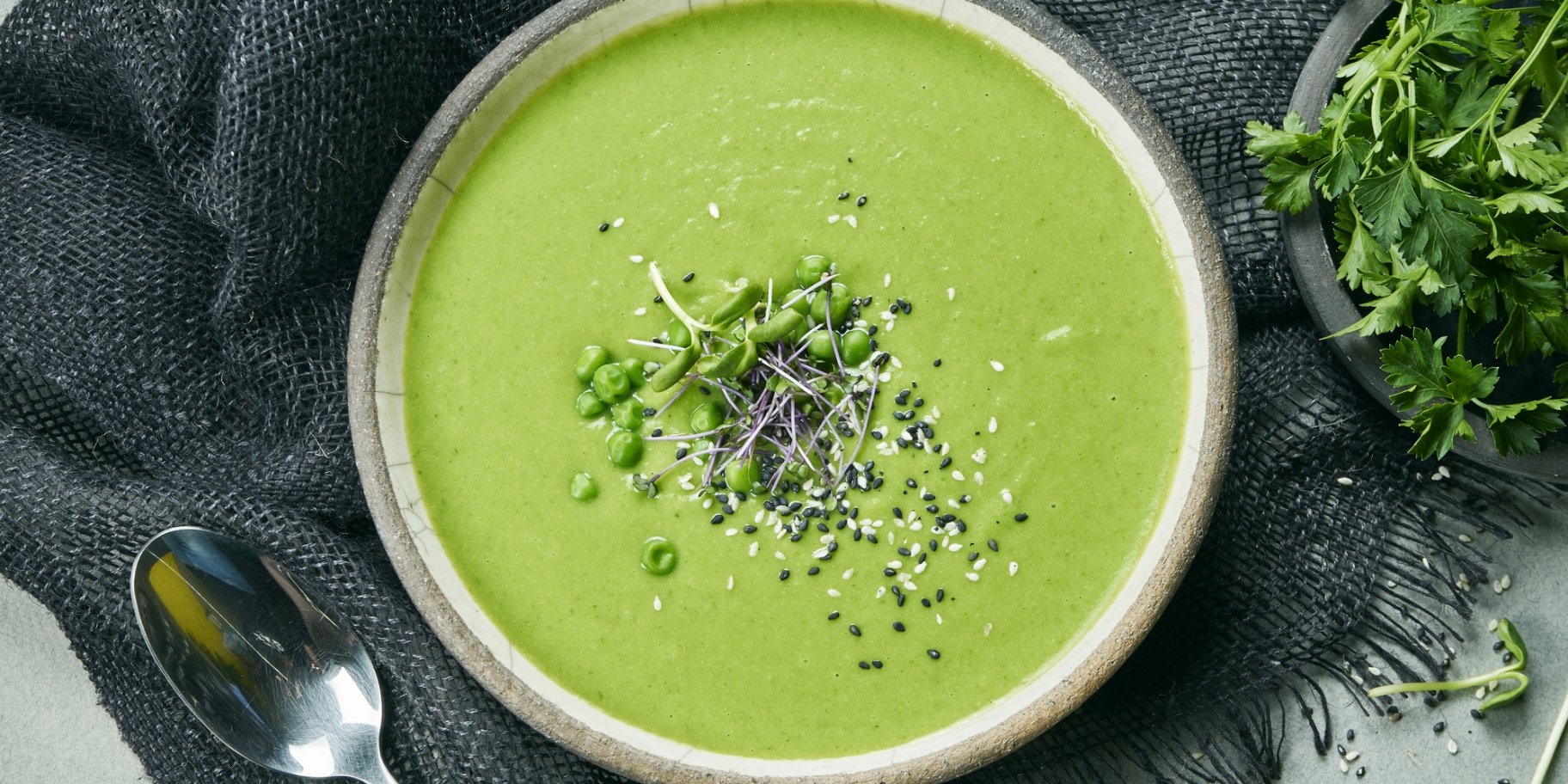 Крем-суп із крес-салату