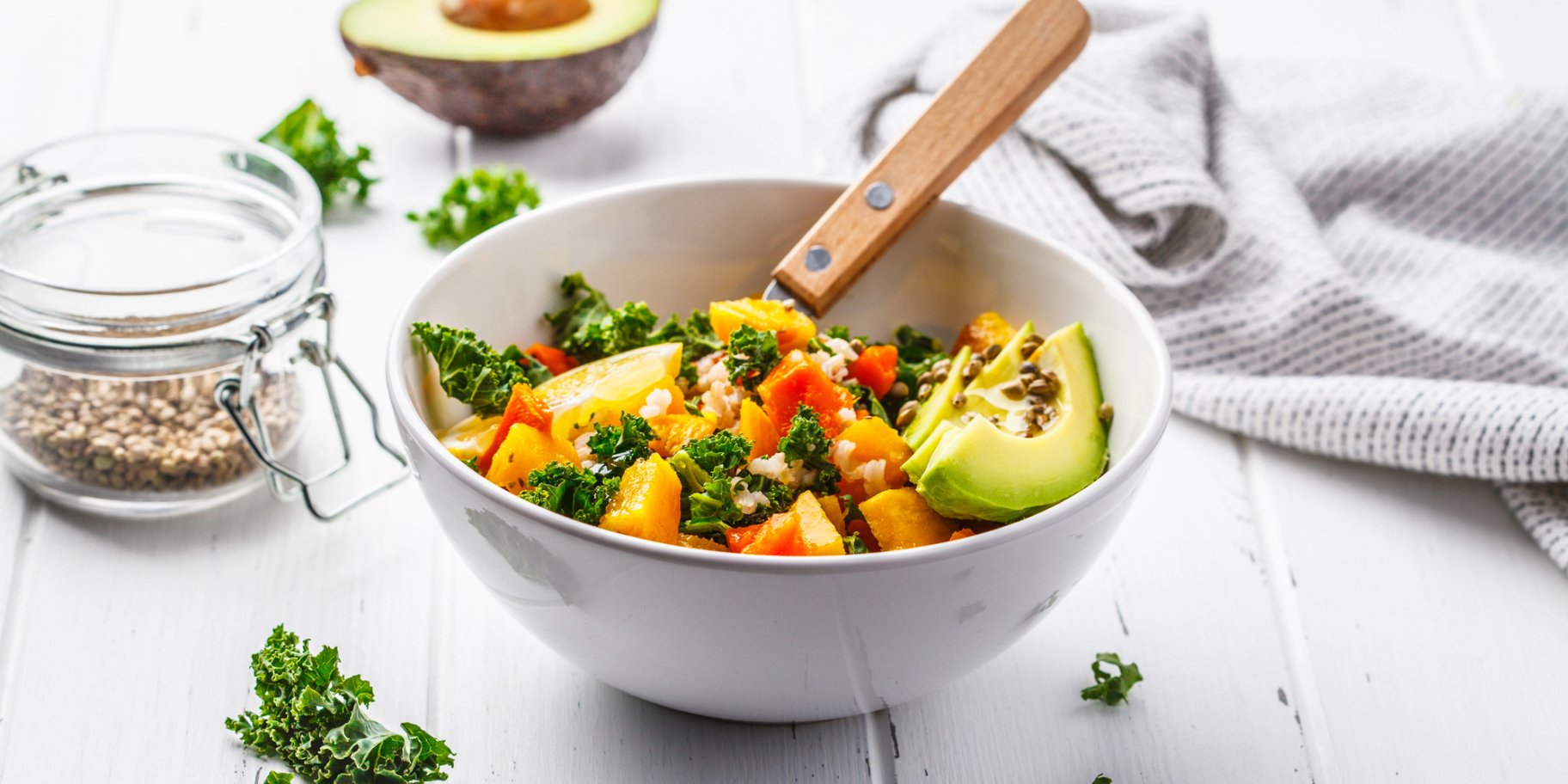 Салат з овочів, приготованих на парі