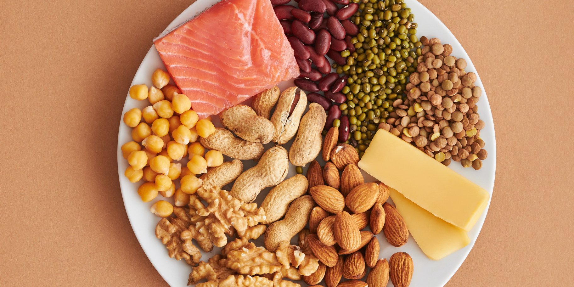 Тарелка с продуктами