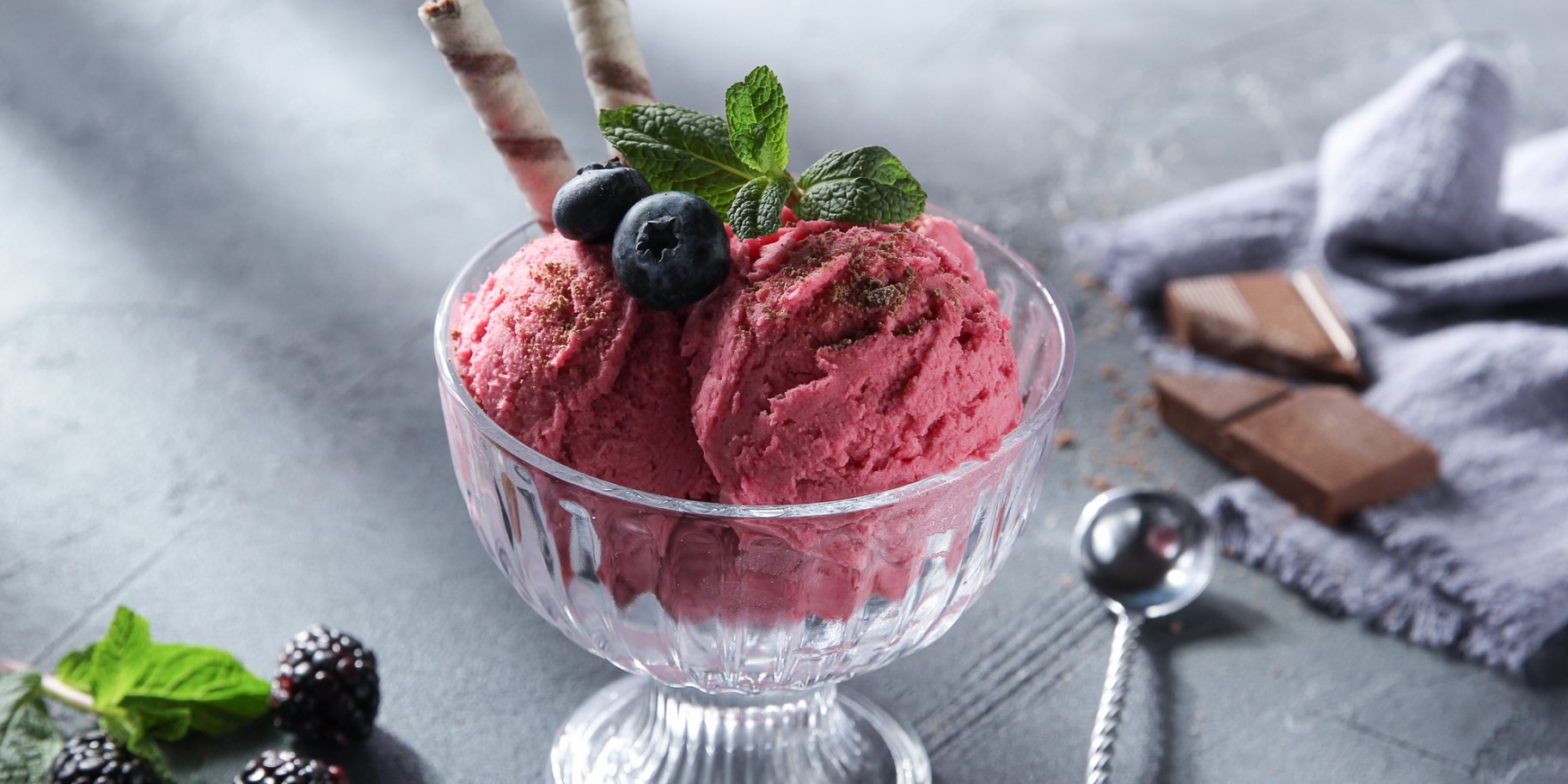 Ягідне морозиво