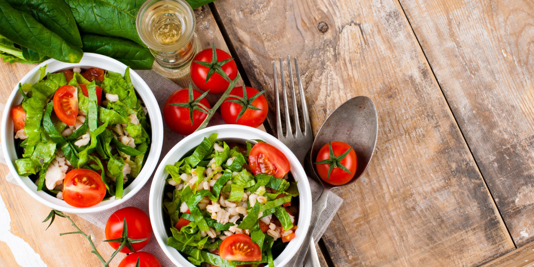 Салат з орзо та оливками