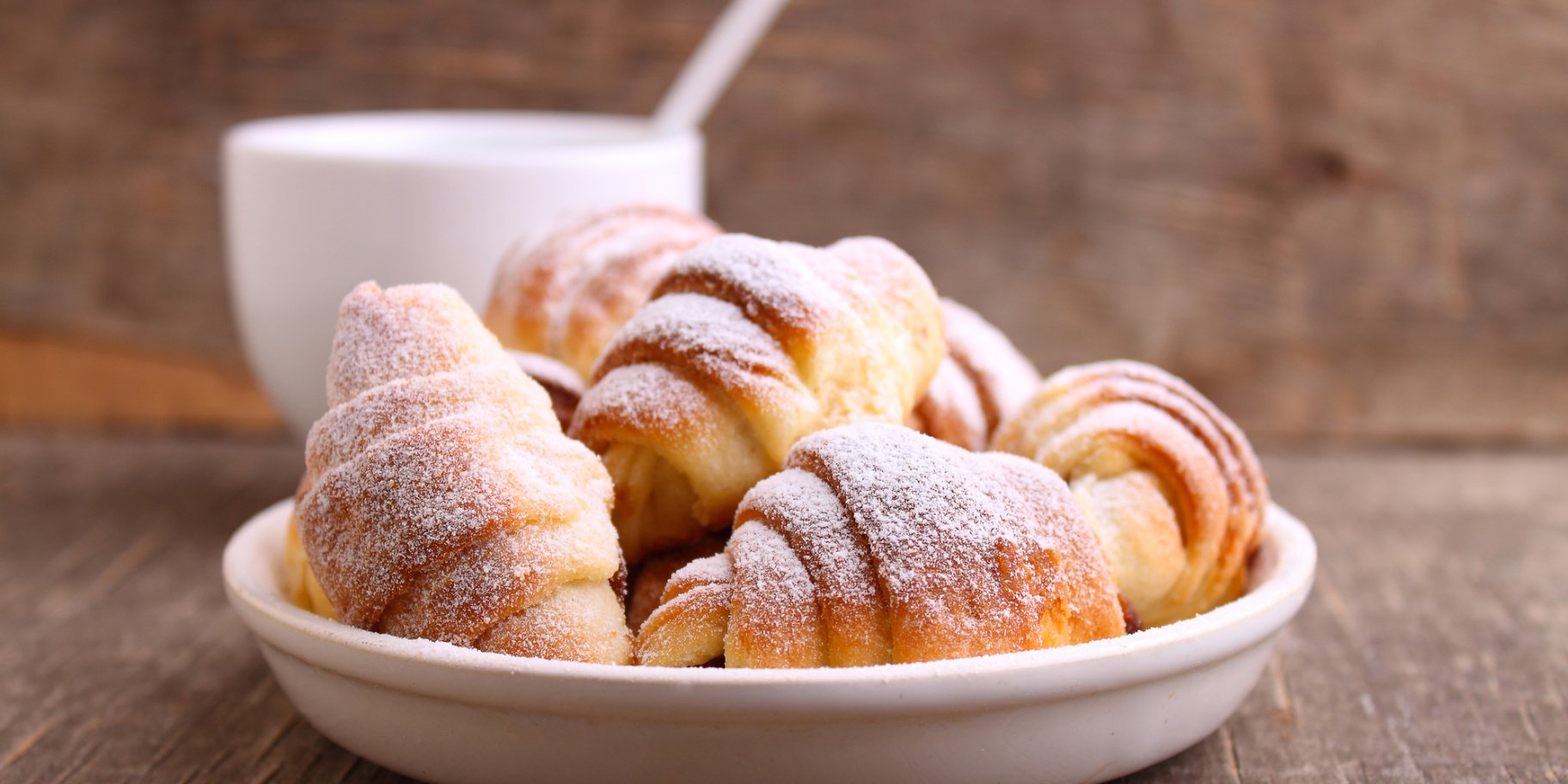 Рогалики на сметані