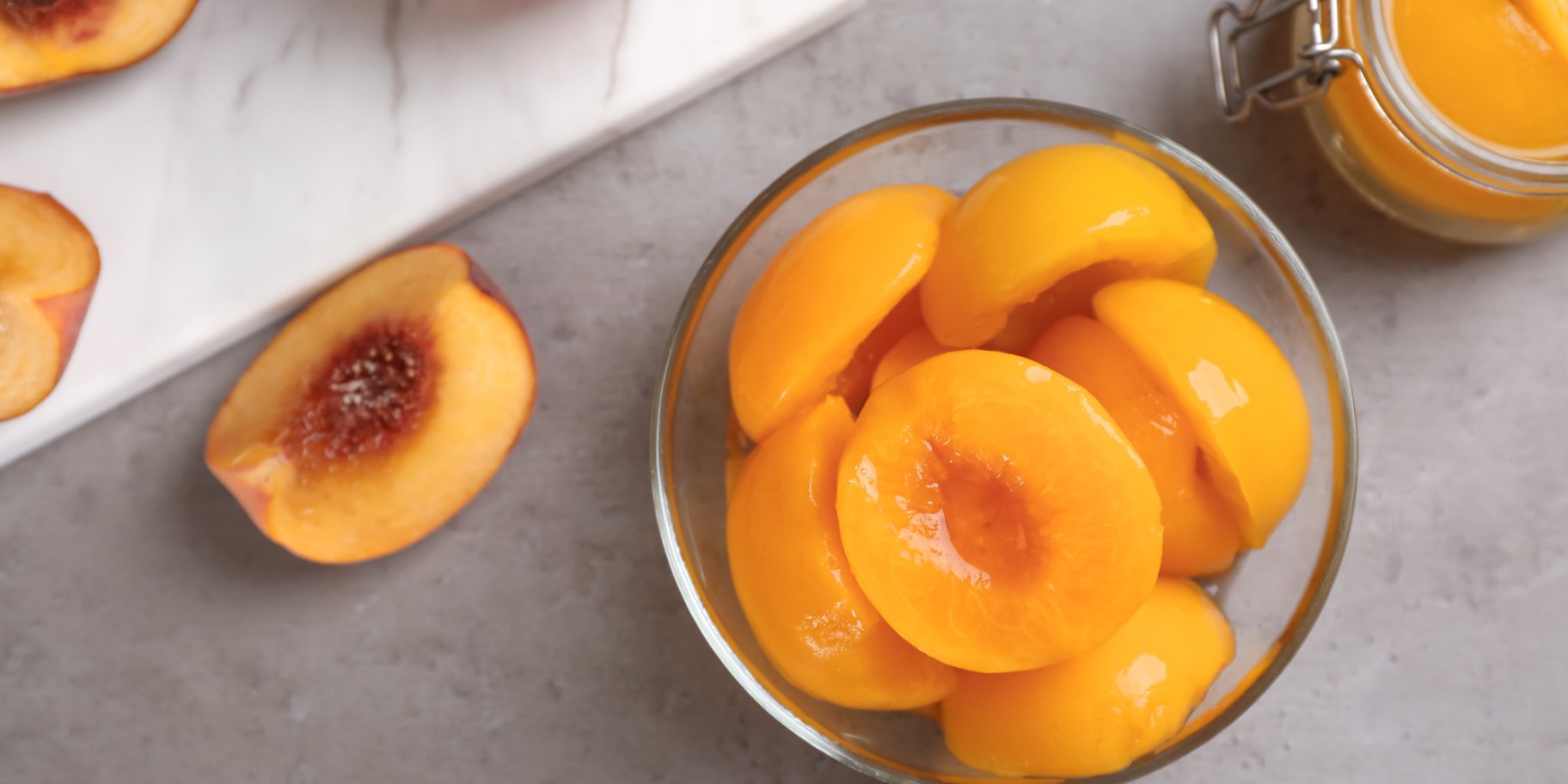 Персики консервовані половинками від Лілії Цвіт