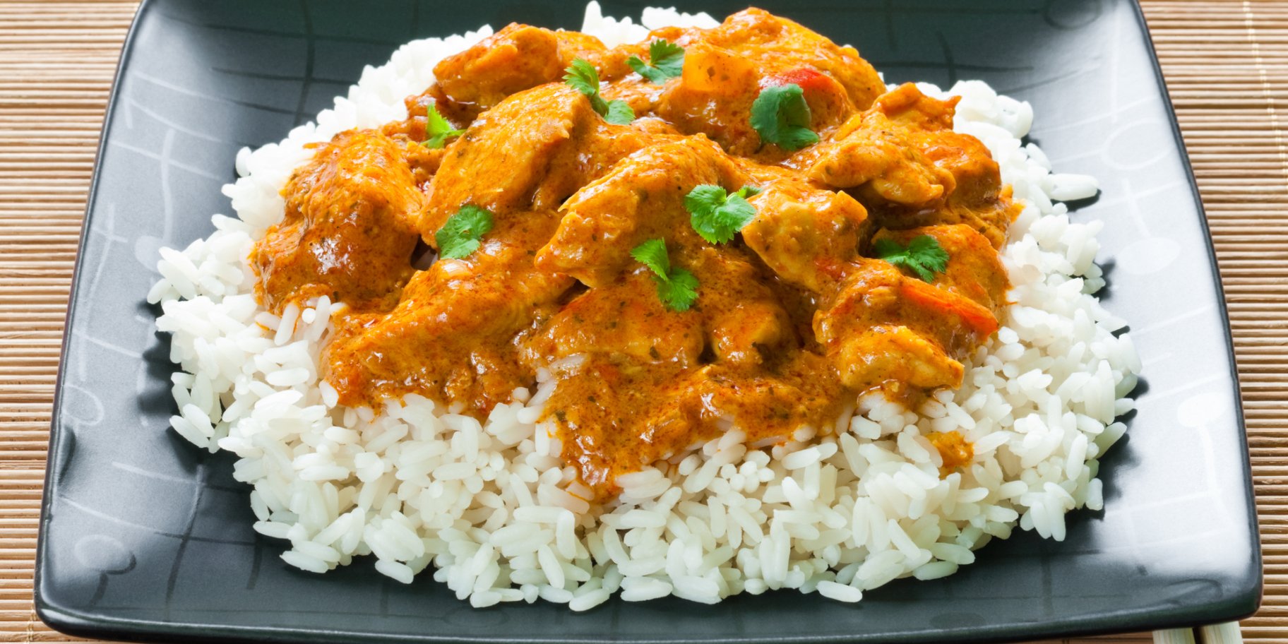 рис із пряною куркою