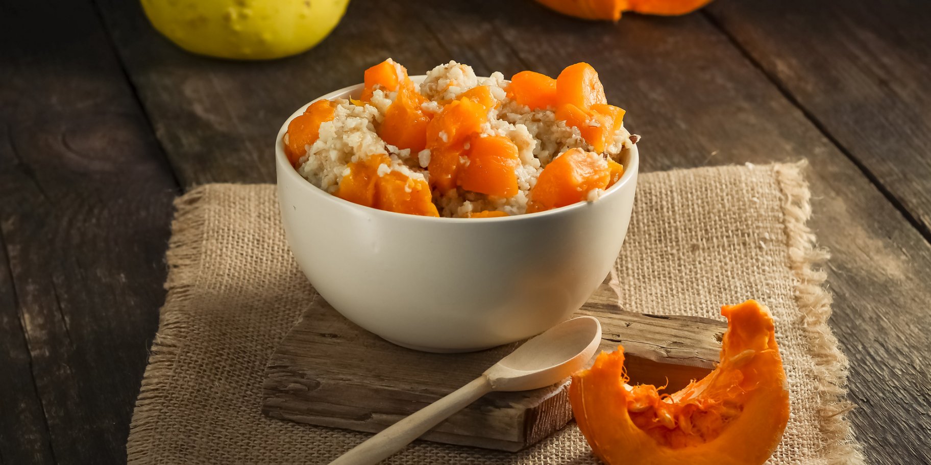 пшоняна каша з гарбузом