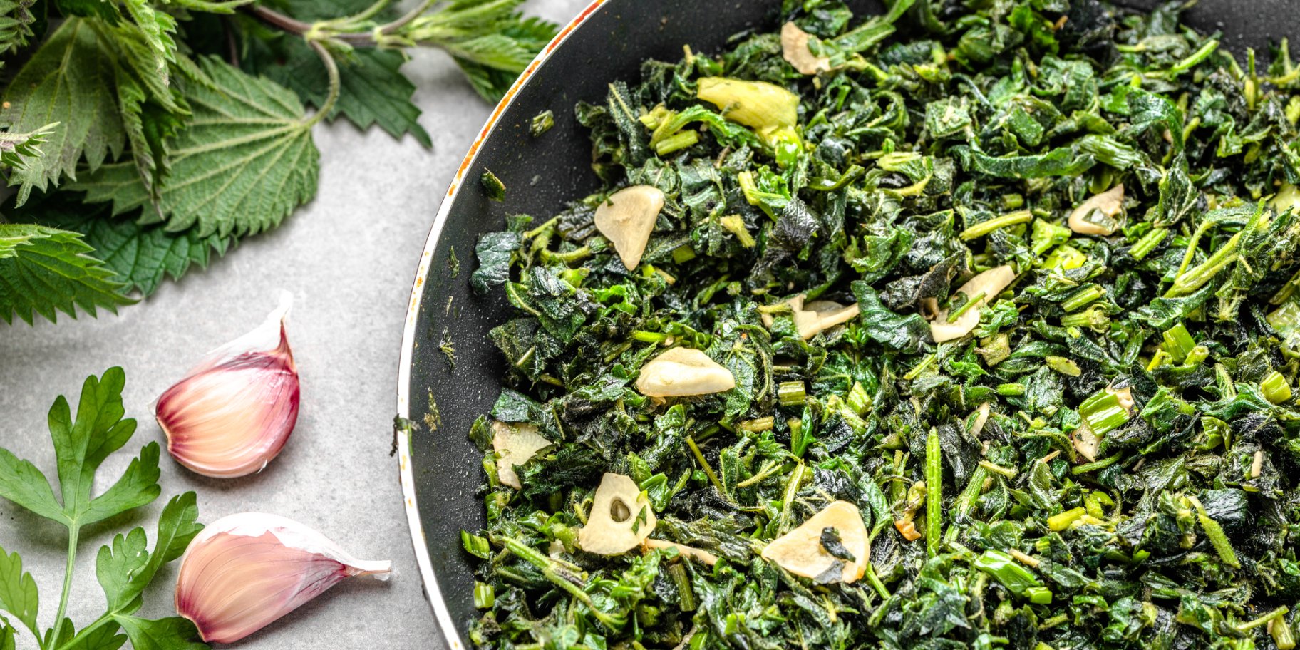 Смажена кропива