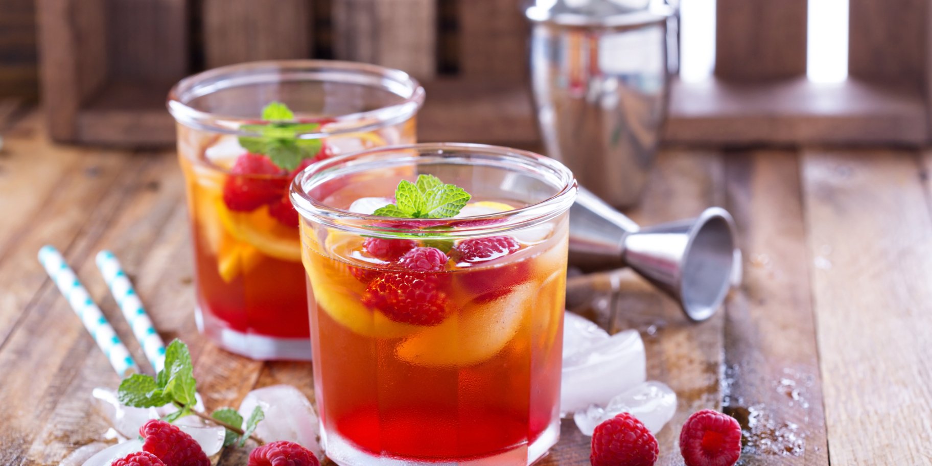 Сангрія з малиновою текілою