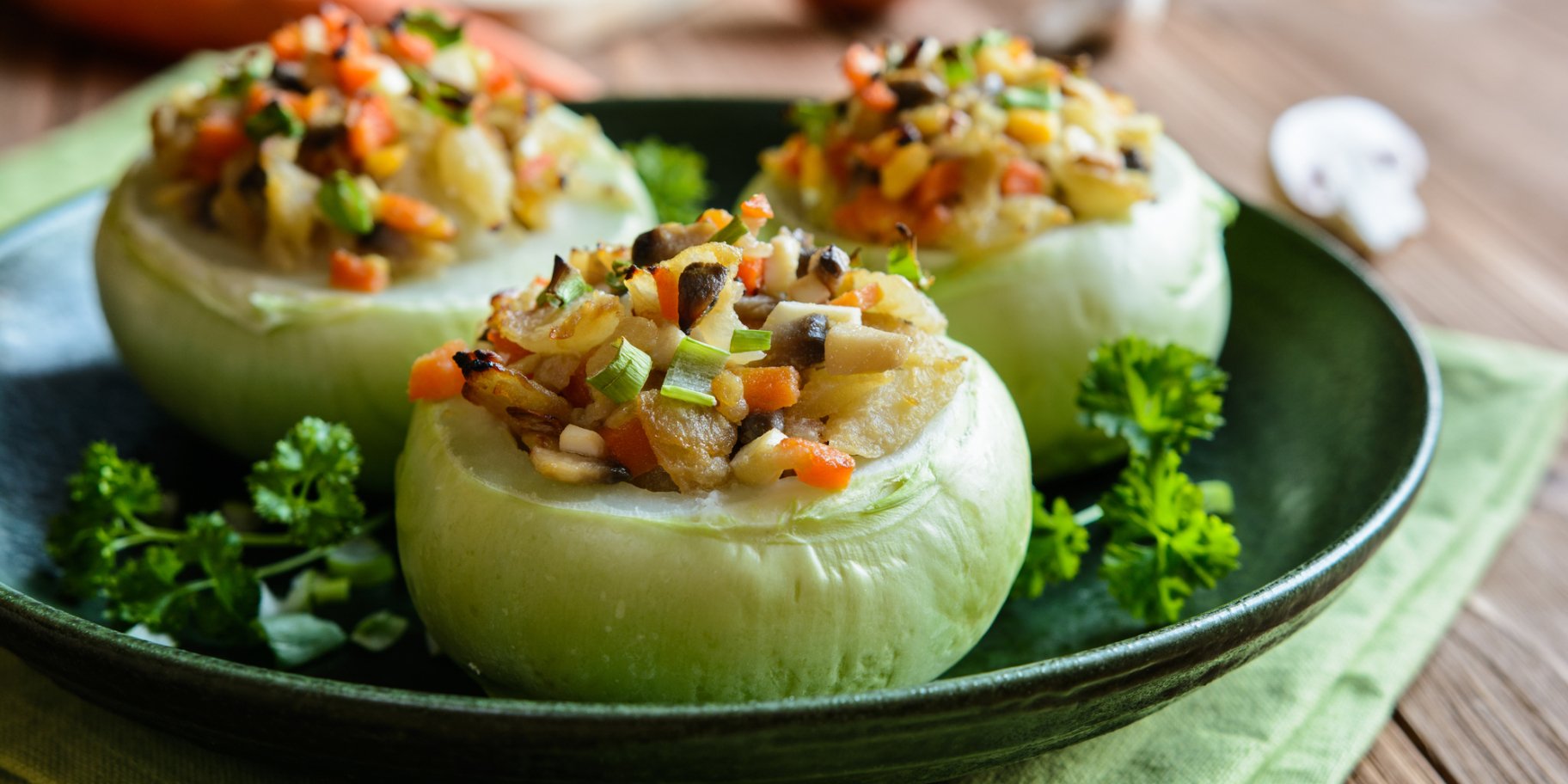 Начинені кольрабі