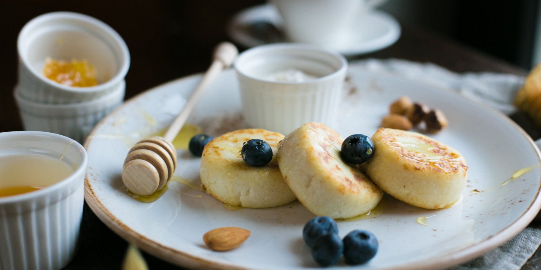 Сирники з ягодами